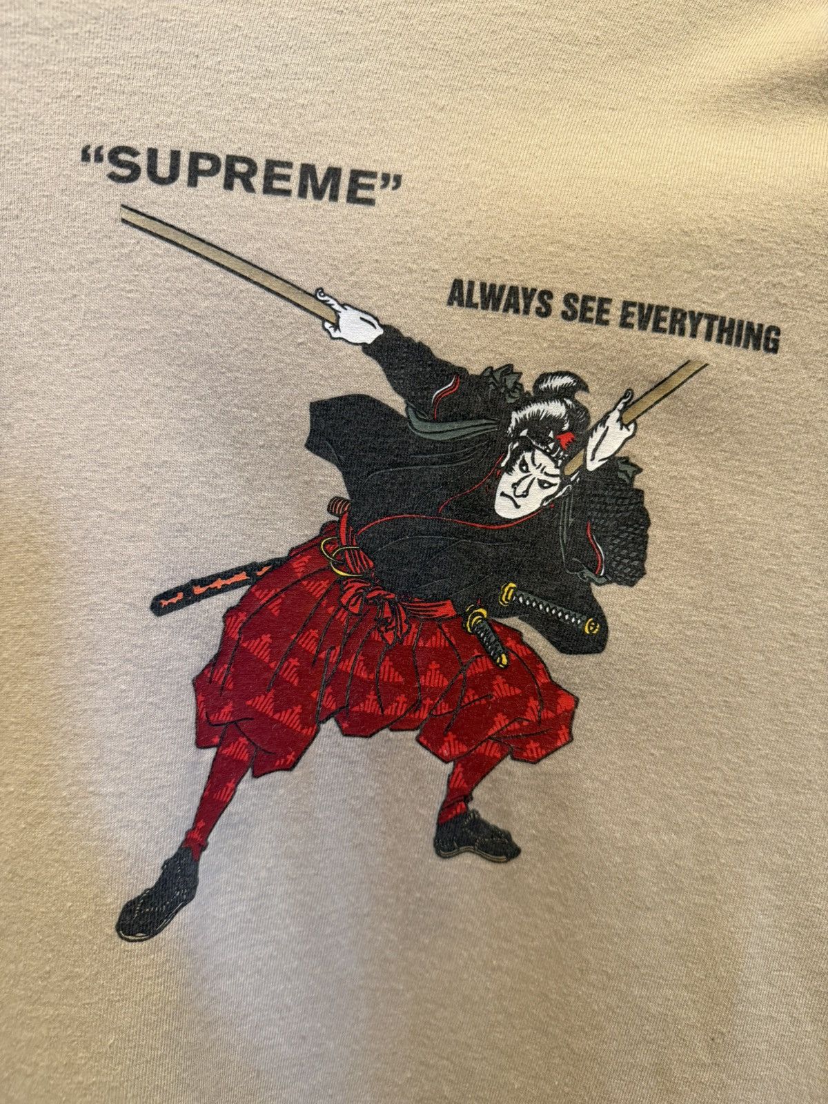 Supreme Supreme FW12 Always See Everything Miyamoto Musashi Shirt Size US M / EU 48-50 / 2 - 2 Thumbnail