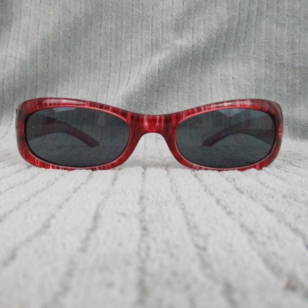 Other New Divine Eyewear Kali Red Silver Striped/Smoke Sunglasses Size ONE SIZE - 1 Thumbnail