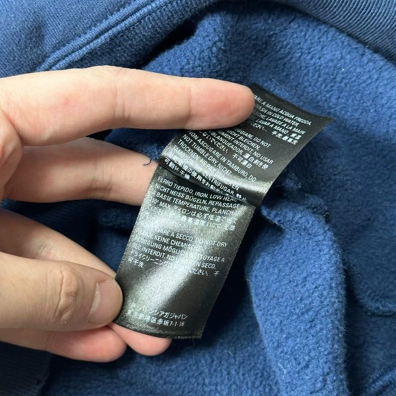 Balenciaga Balenciaga Blue destruction makes old marathon hooded swea Size US XS / EU 42 / 0 - 6 Thumbnail