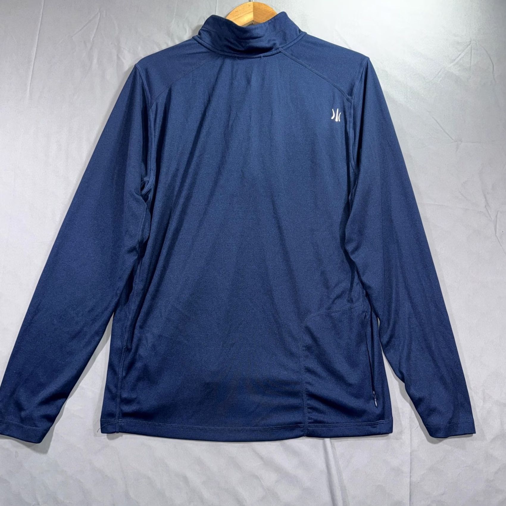 Rhone Rhone Pullover Mens XL Blue Polartec Quarter Zip Long Sleeve Athletic Shirt Size US XL / EU 56 / 4 - 2 Thumbnail