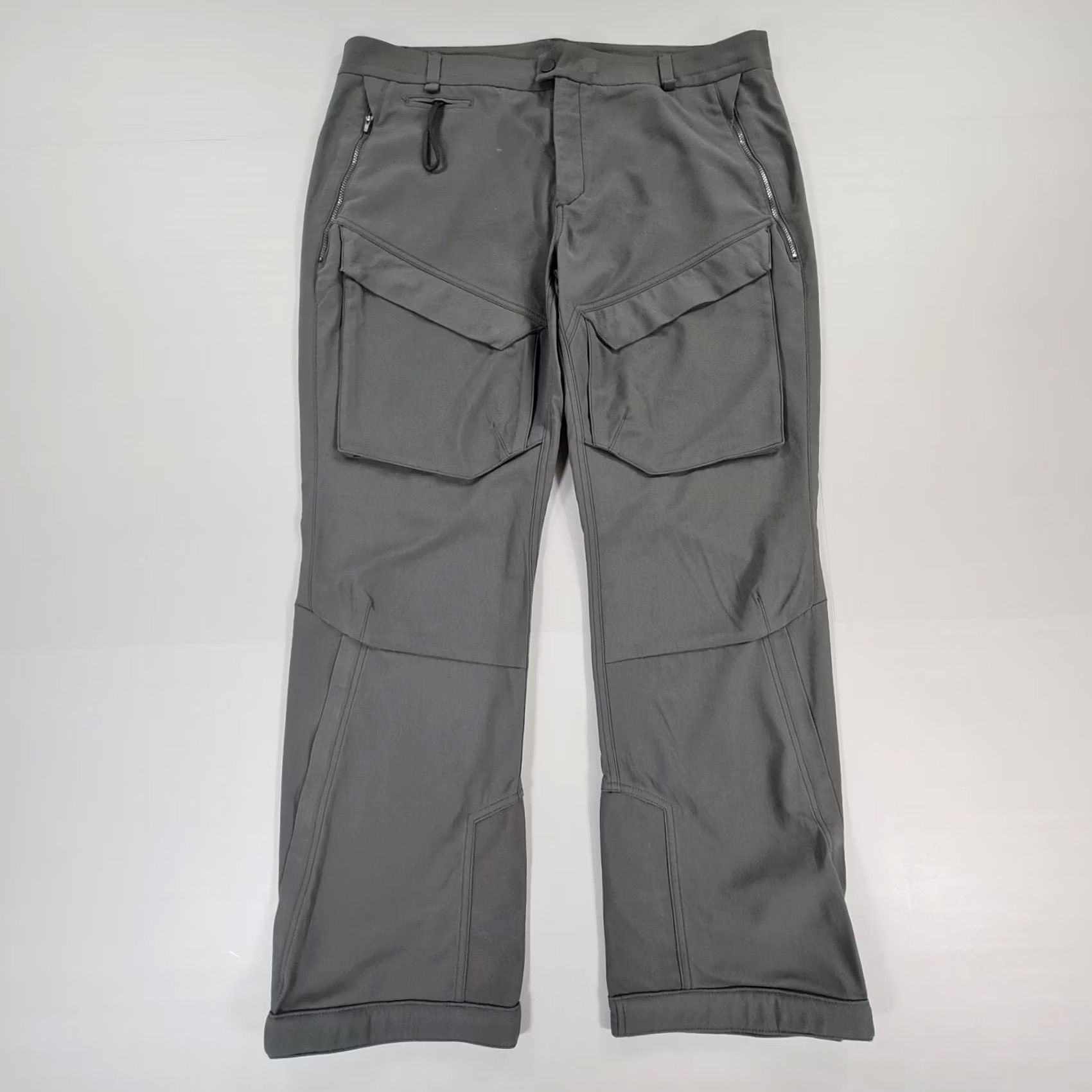 Vintage Vollebak Mens Trousers Gray 2XL Cargo Pocket Stretch Windproof Lightweight Hiking 31in Inseam Casual Mens Size US 39 - 2 Thumbnail