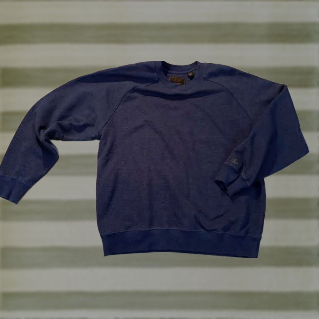 Vintage VINTAGE Greg Norman Sweatshirt Blue Golf Lightweight Pullover Crew Neck Size L Men MENS Size US L / EU 52-54 / 3 - 1 Thumbnail