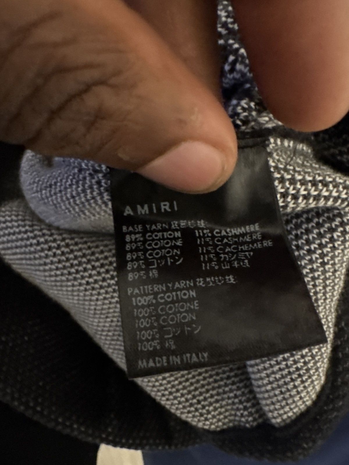 Amiri Amiri bandana knit sweatpants Size US 34 / EU 50 - 8 Thumbnail