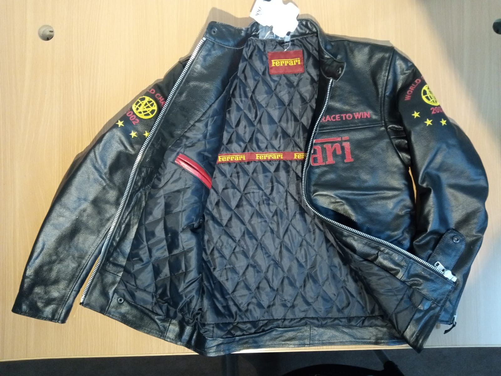 image of Black Ferrari Jacket, Men's (Size XL)