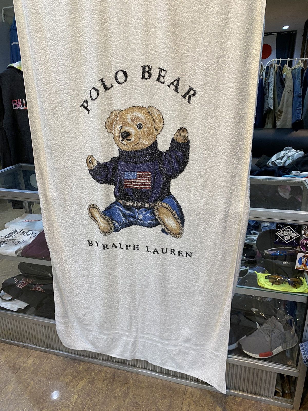 Polo Ralph Lauren Rare🔥Vintage Polo Bear Towel Size ONE SIZE - 5 Thumbnail