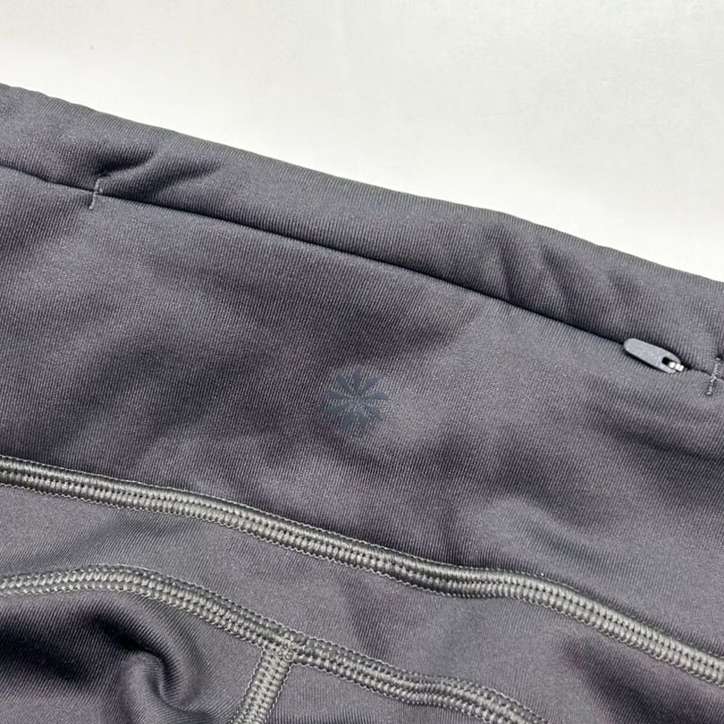 Athleta Athleta Polartech Thermal Athletic Leggings Pockets Womens XS Gray Size 26" / US 2 / IT 38 - 4 Thumbnail