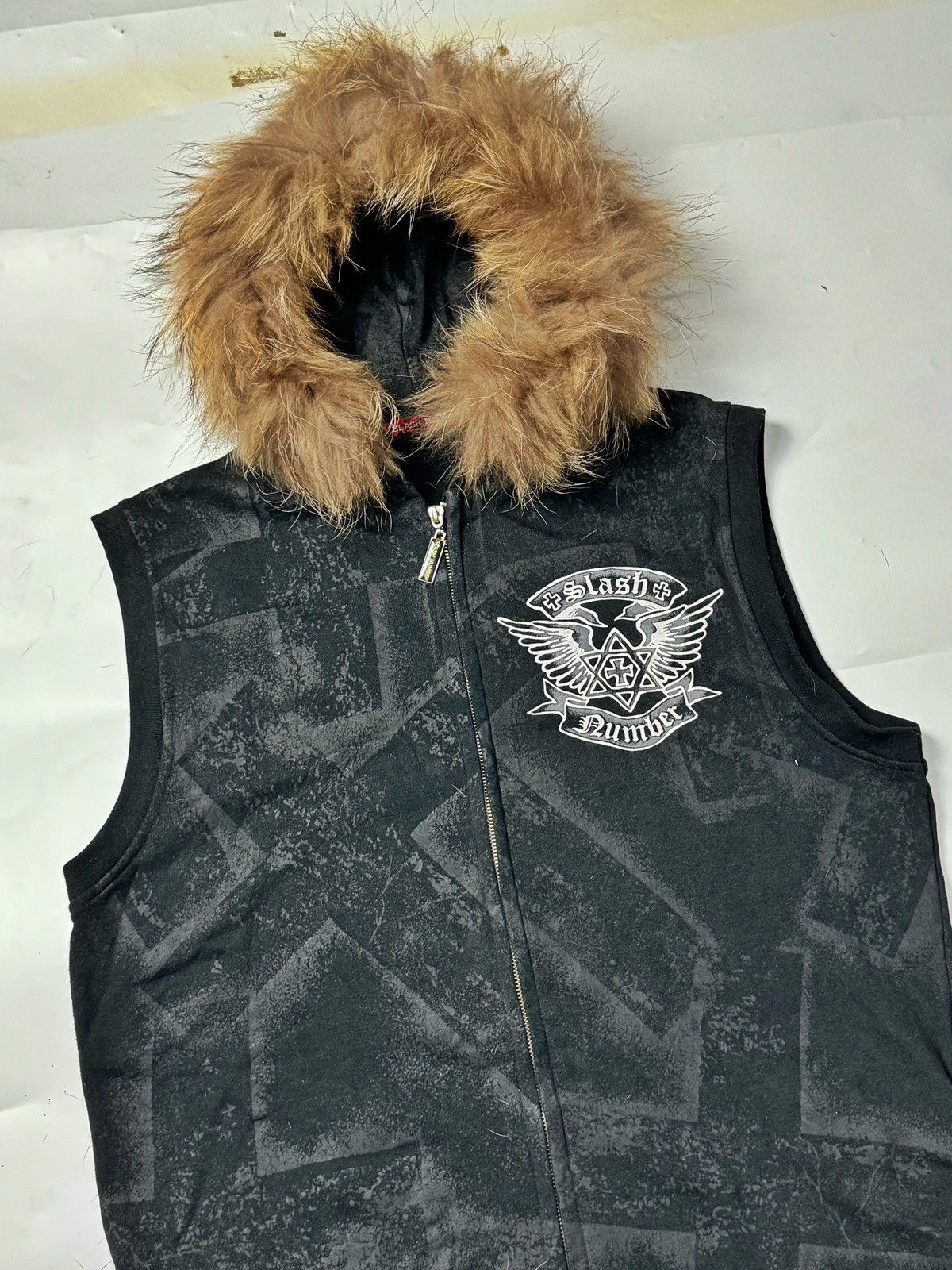 Beauty Beast × Hysteric Glamour × Japanese Brand FUR CROSSES SLASH NUMBER HOODIE LGB STYLE Size US L / EU 52-54 / 3 - 3 Thumbnail