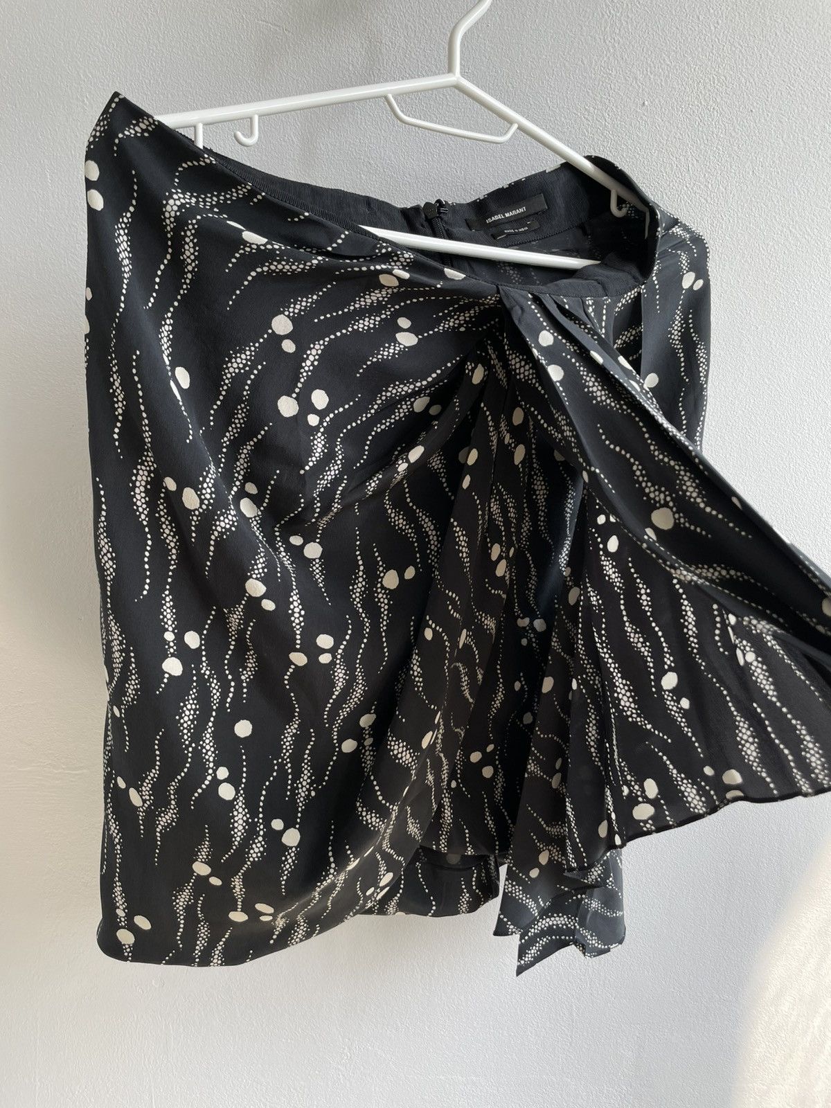 Isabel Marant Isabel Marant Silk Draped Printed Crepe Decline Size 38" / US 16 / IT 52 - 5 Thumbnail