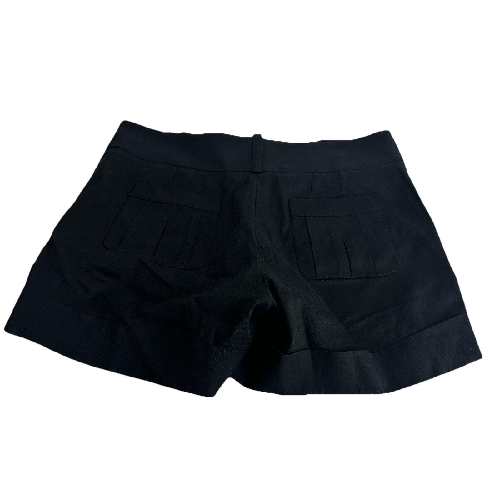 Bebe bebe black side button tab cuff shorts Size 2 Size 26" / US 2 / IT 38 - 5 Thumbnail