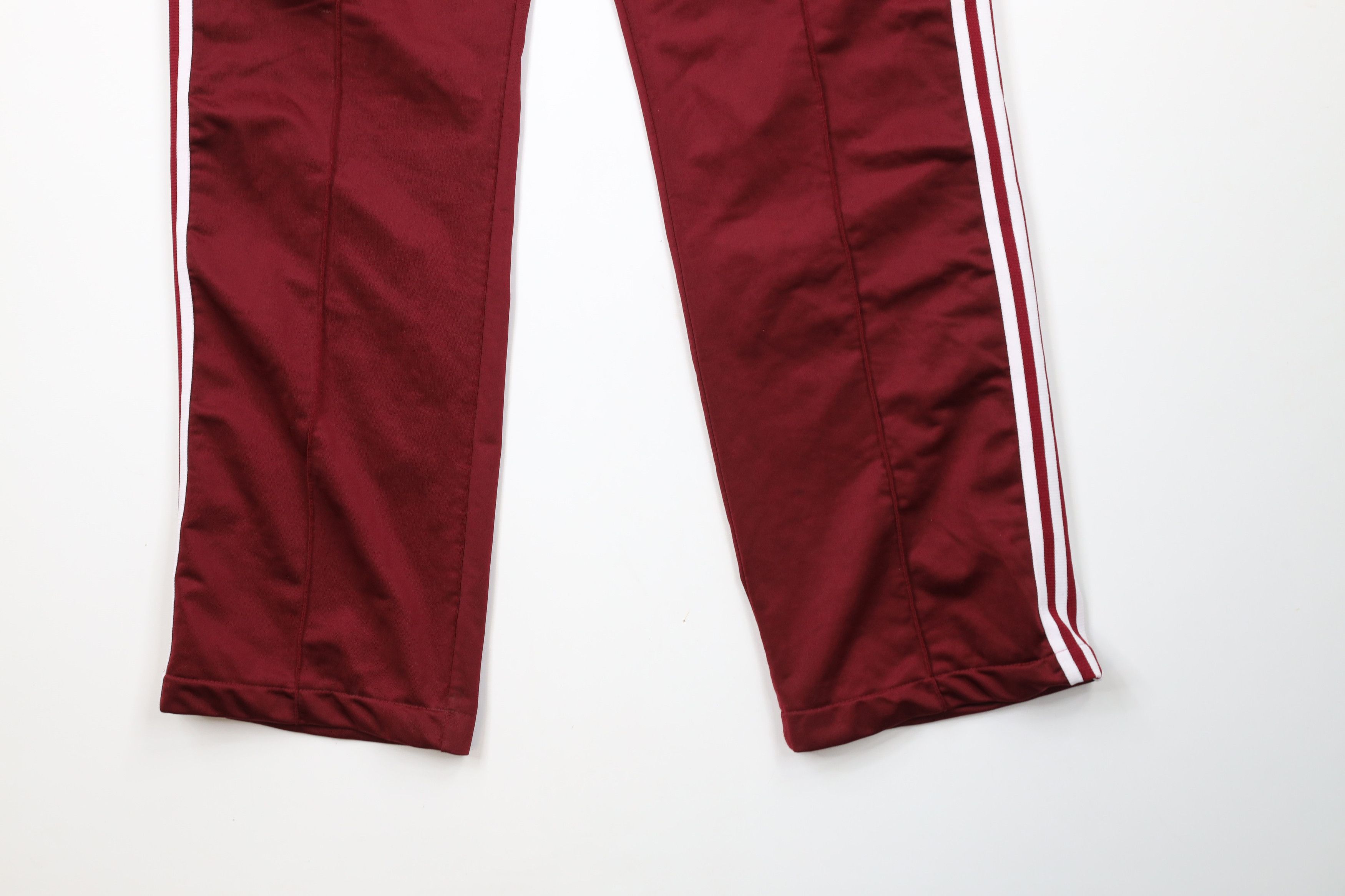 Vintage Vintage 80s 90s Streetwear Flared Wide Leg Sweatpants Red Size US 36 / EU 52 - 4 Thumbnail