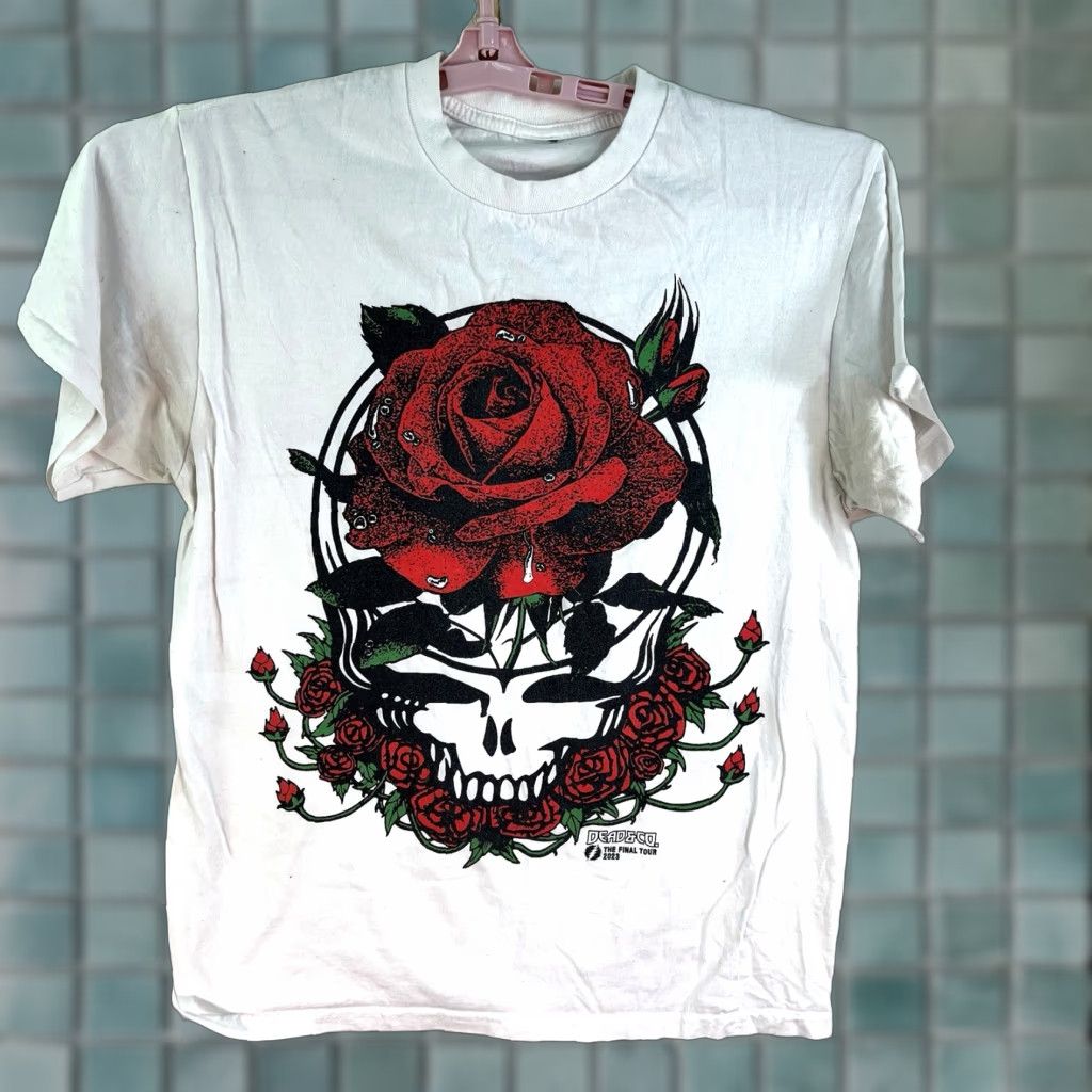 CO VINTAGE Dead & Co T-Shirt Mens Size M Crew Neck Graphic Print Music Band 90s Summer Size US M / EU 48-50 / 2 - 1 Thumbnail