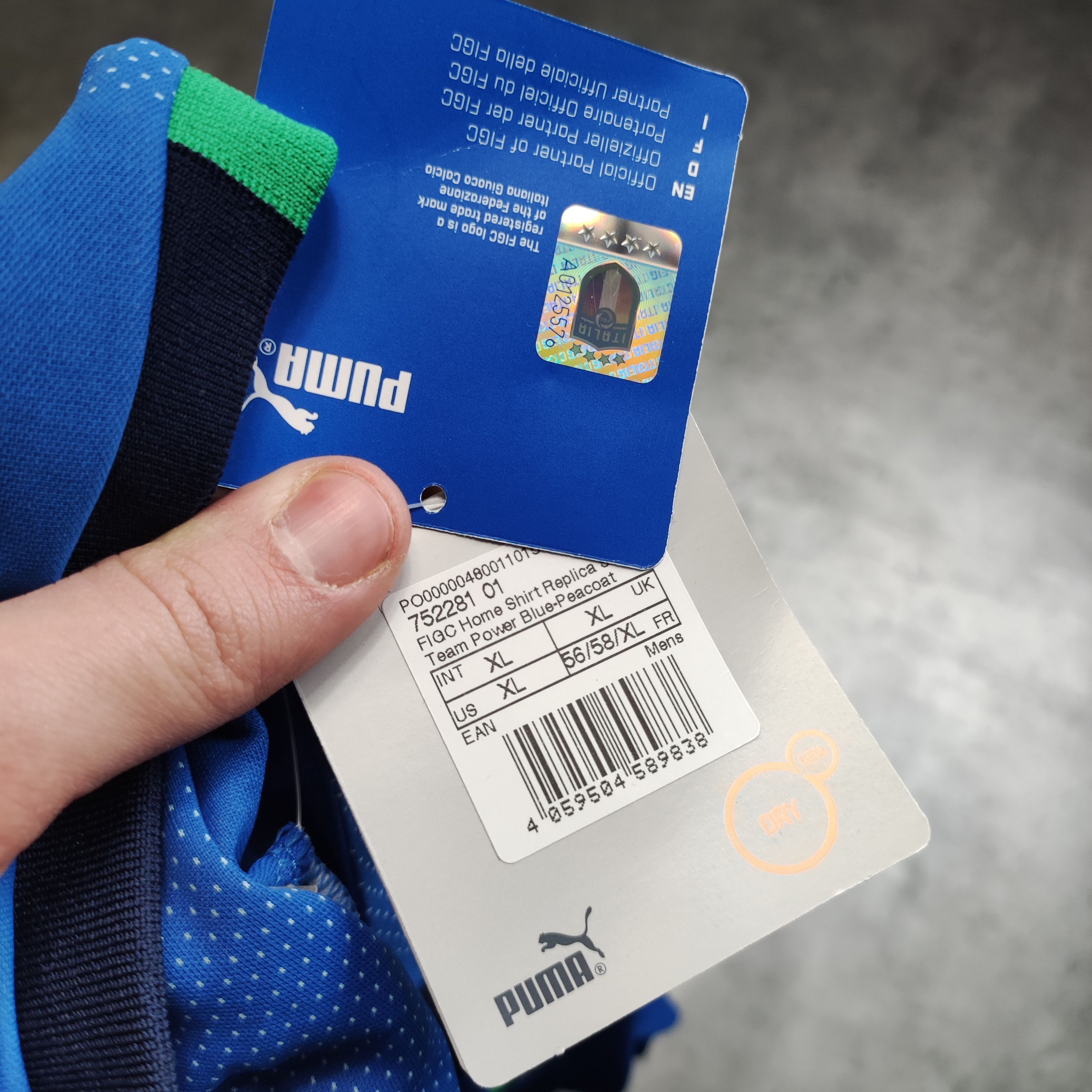 Puma RARE Puma x Italy National Team 2018 World Cap Home Jersey Size US XL / EU 56 / 4 - 7 Thumbnail