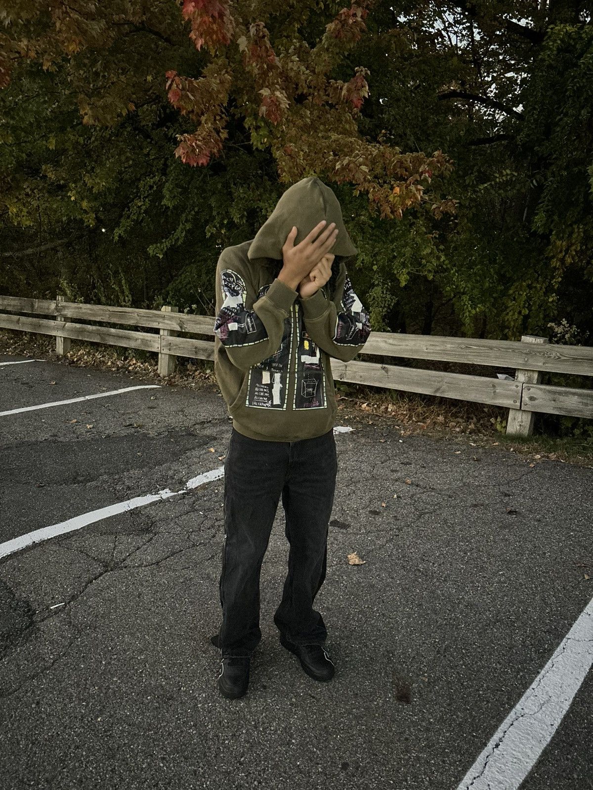 H&M × Jean-Michel Basquiat Jean Michel Basquit x H&M Hoodie Size US M / EU 48-50 / 2 - 2 Thumbnail