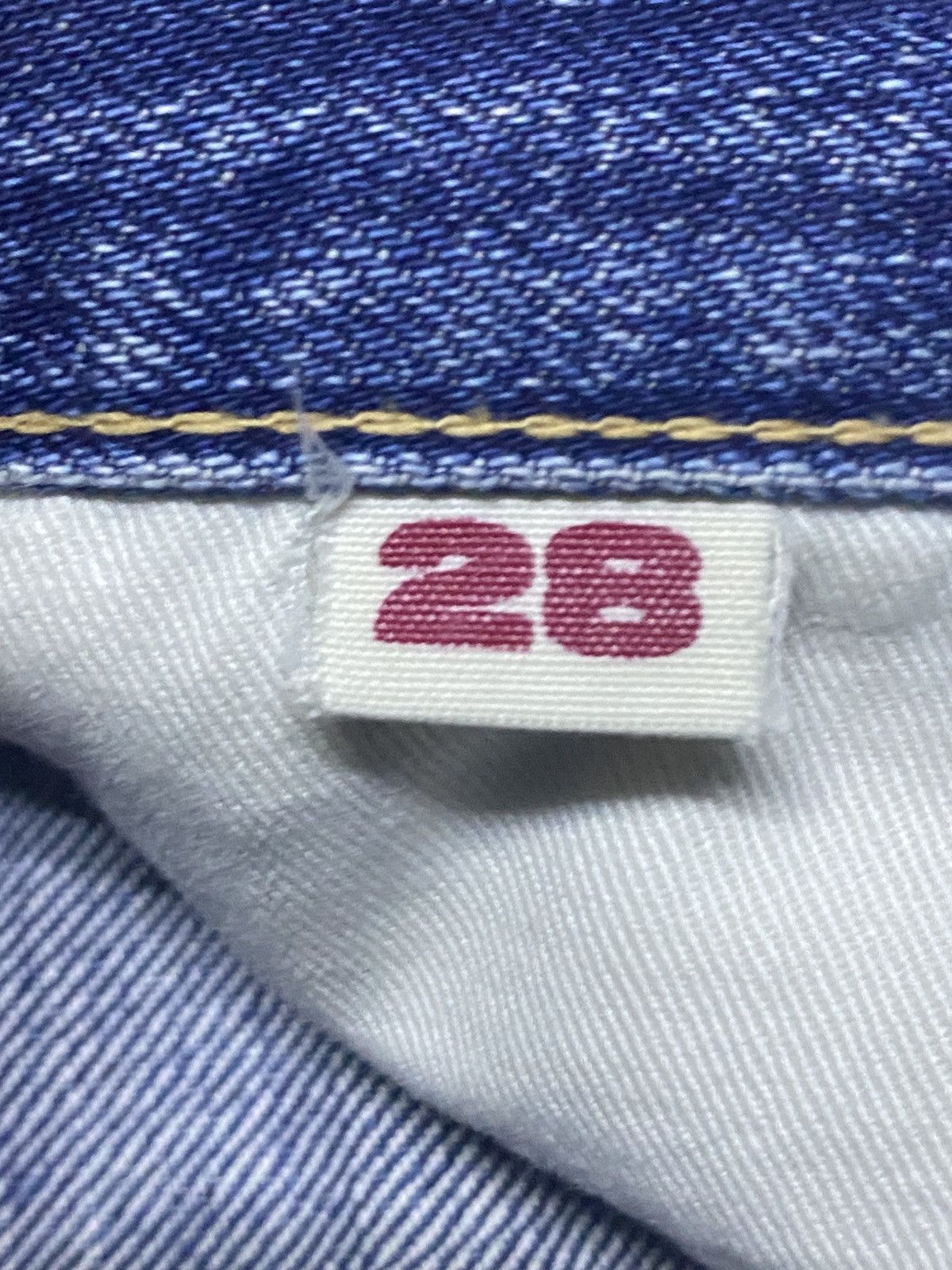 Japanese Brand Vintage Japanese Iron Hr Market Selvedge Crazy Distressed Size US 28 / EU 44 - 19 Thumbnail