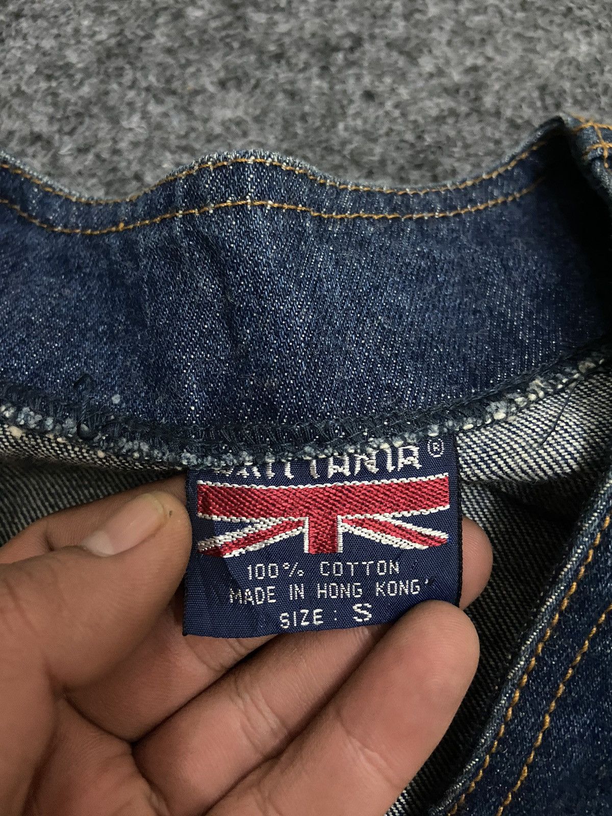 Japanese Brand × Vintage Y2K britania vintage denim vest Size S / US 4 / IT 40 - 6 Thumbnail