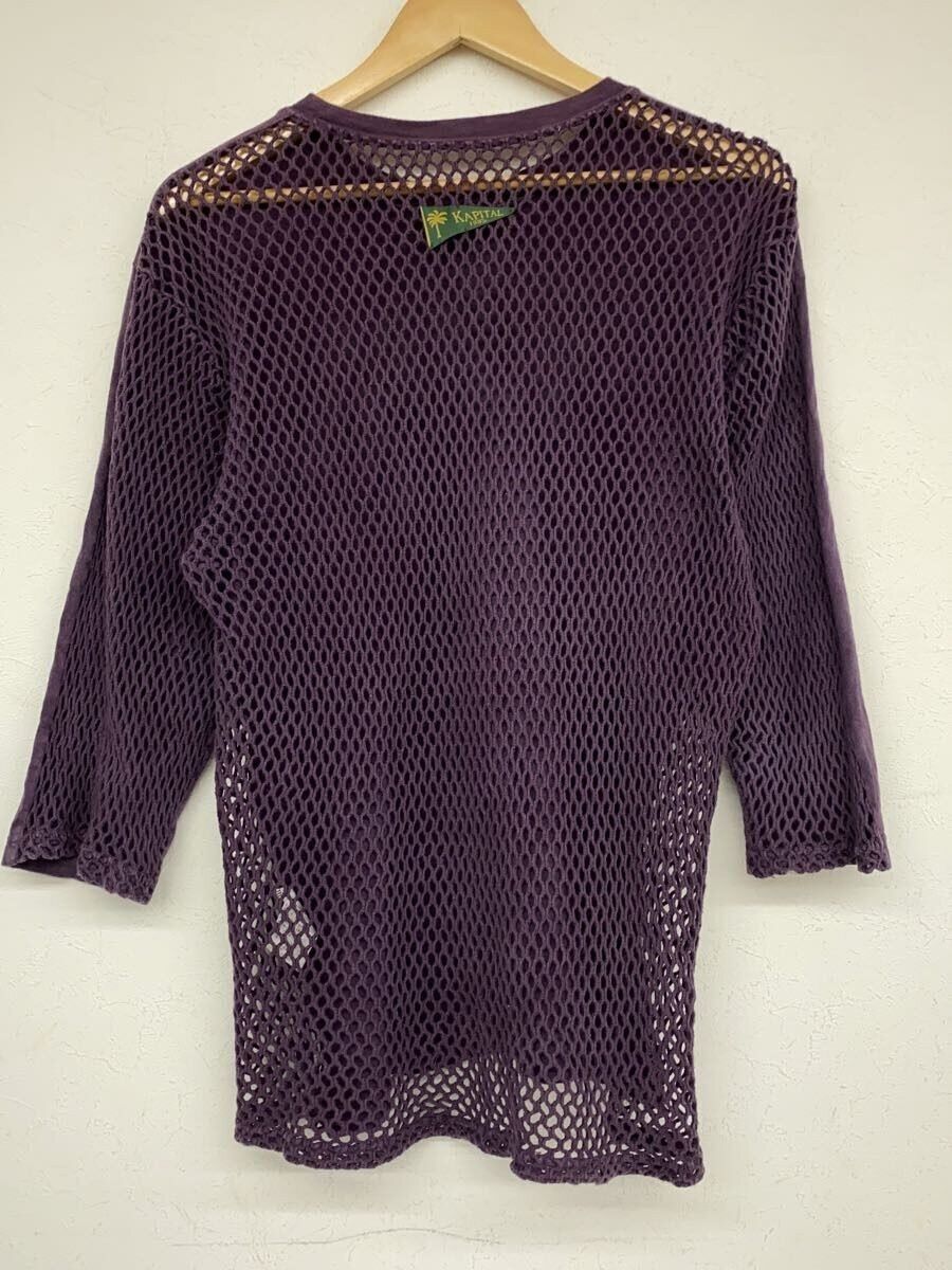 Kapital Fishnet Mesh Dye Quarter Sleeve Tee Size US M / EU 48-50 / 2 - 2 Thumbnail