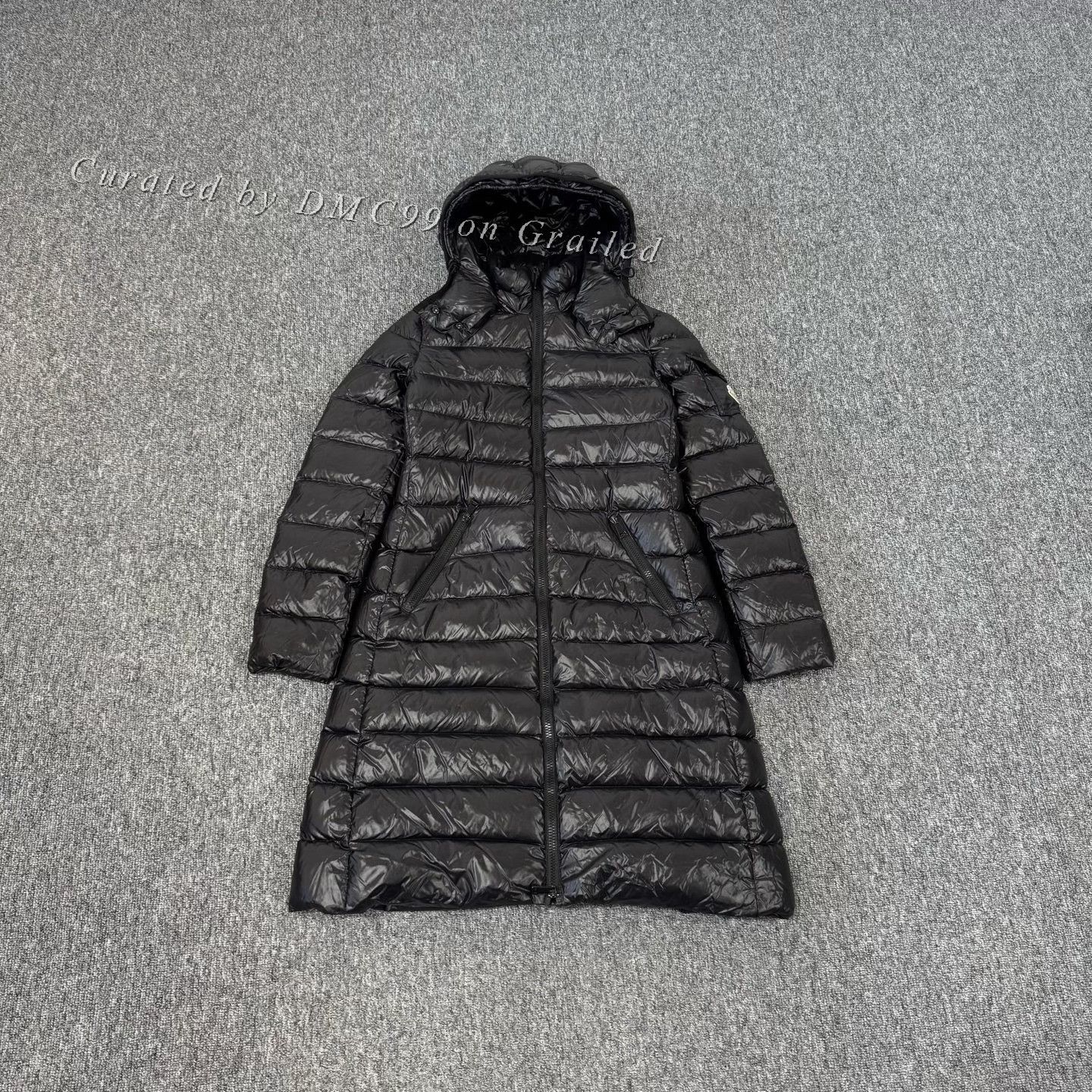 Moncler Moncler Long Hooded Down Jacket Size S / US 4 / IT 40 - 1 Thumbnail