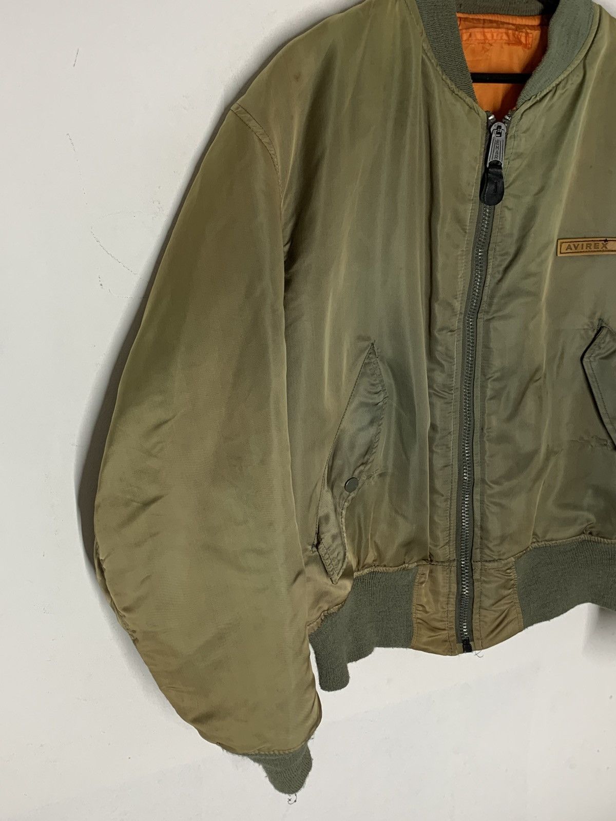 Avirex Vintage Avirex Flight MA-1 Bomber Jacket Size US L / EU 52-54 / 3 - 3 Thumbnail