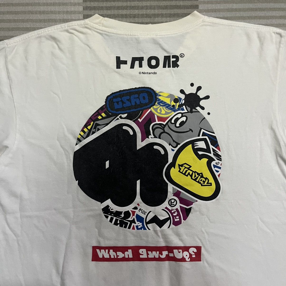 Nintendo Limited Edition Nintendo Splatoon 2 x Super Mario Bros Tee Size US L / EU 52-54 / 3 - 4 Thumbnail