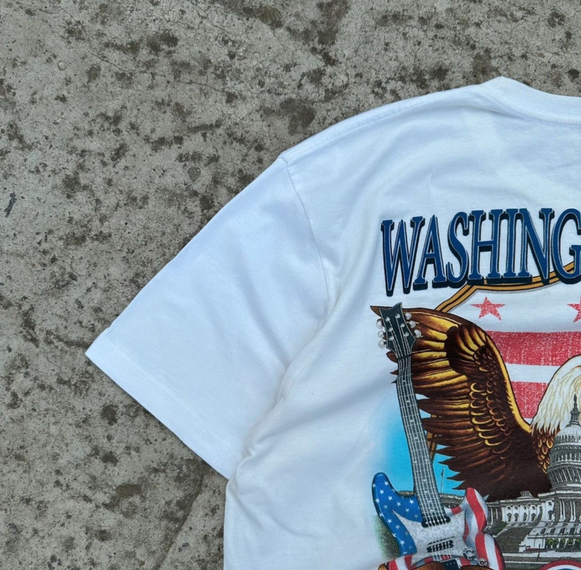 Hard Rock Cafe VTG Japanese Style Hard Rock Cafe Washington,D.C T-shirts Size US XL / EU 56 / 4 - 3 Thumbnail
