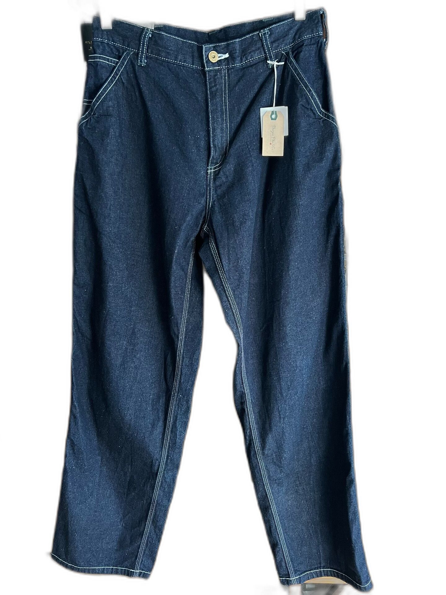 Burgus Plus BURGUS PLUS Indigo Painter Pants Size US 30 / EU 46 - 1 Thumbnail