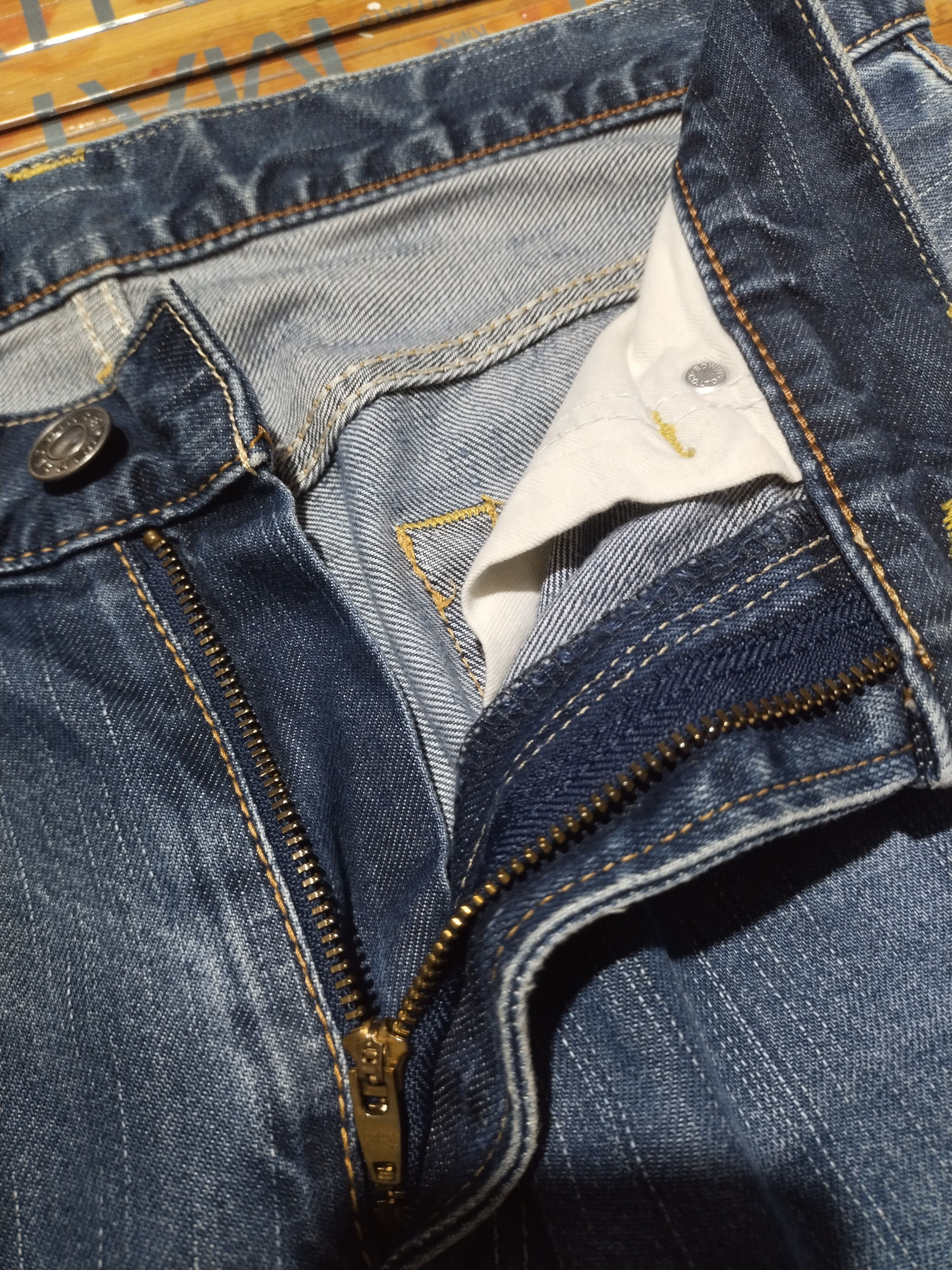 Edwin × Japanese Brand × Vintage Edwin 503 Premiun Sz 32" Size US 32 / EU 48 - 14 Thumbnail