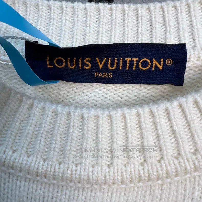 Louis Vuitton Louis Vuitton Cartoon Puzzle Portrait Sweater Size US M / EU 48-50 / 2 - 4 Thumbnail