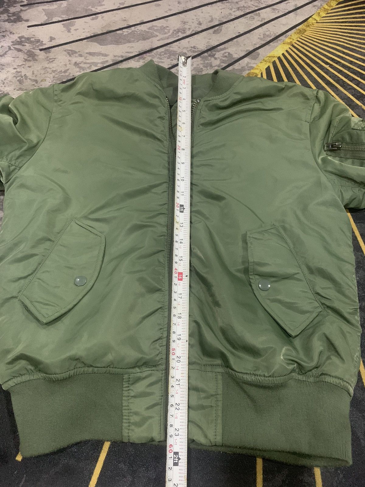 Alpha Industries × Vintage RARE!! Flight Bomber Jacket LA Size US M / EU 48-50 / 2 - 9 Thumbnail