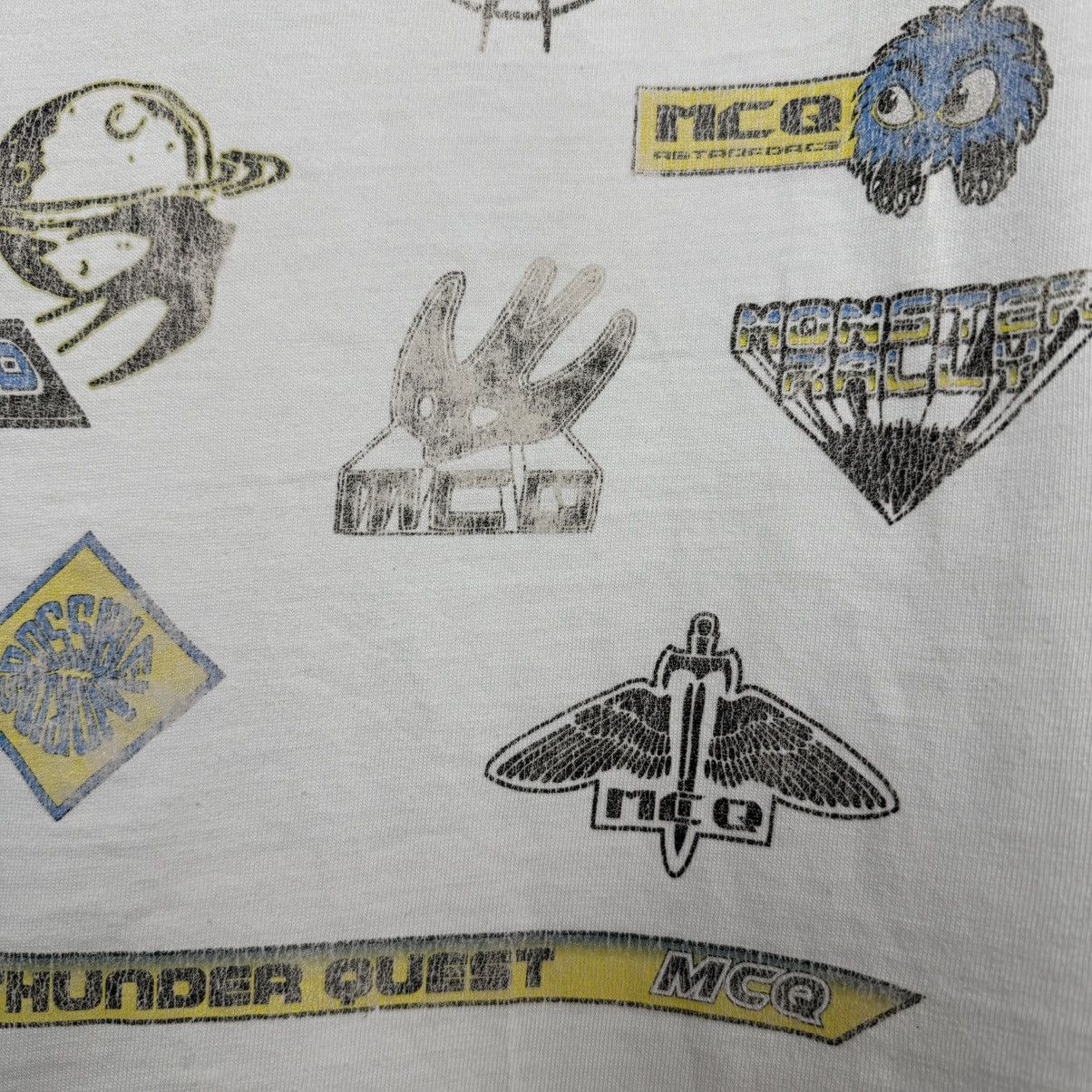 McQ Alexander McQueen ALEXANDER MCQUEEN MCQ T-SHIRT COTTON ASTROFORCE PRINT WHITE Size US XL / EU 56 / 4 - 11 Thumbnail