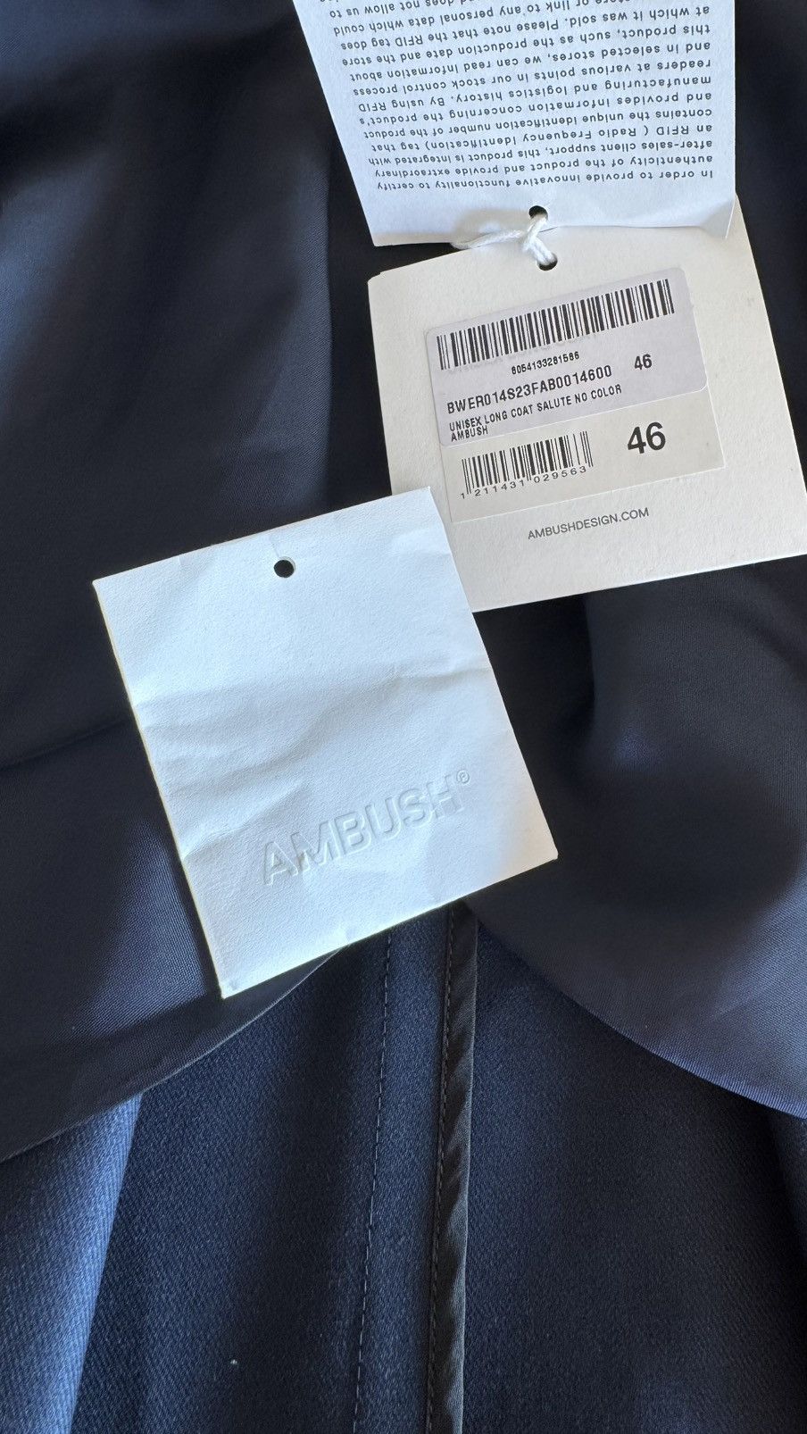 Ambush Design Ambush coat new with tags made in Japan 46 unisex oversize Size XL / US 12-14 / IT 48-50 - 9 Thumbnail