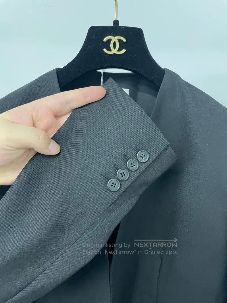 The Row The Row Black V-neck blazer Size M / US 6-8 / IT 42-44 - 4 Thumbnail