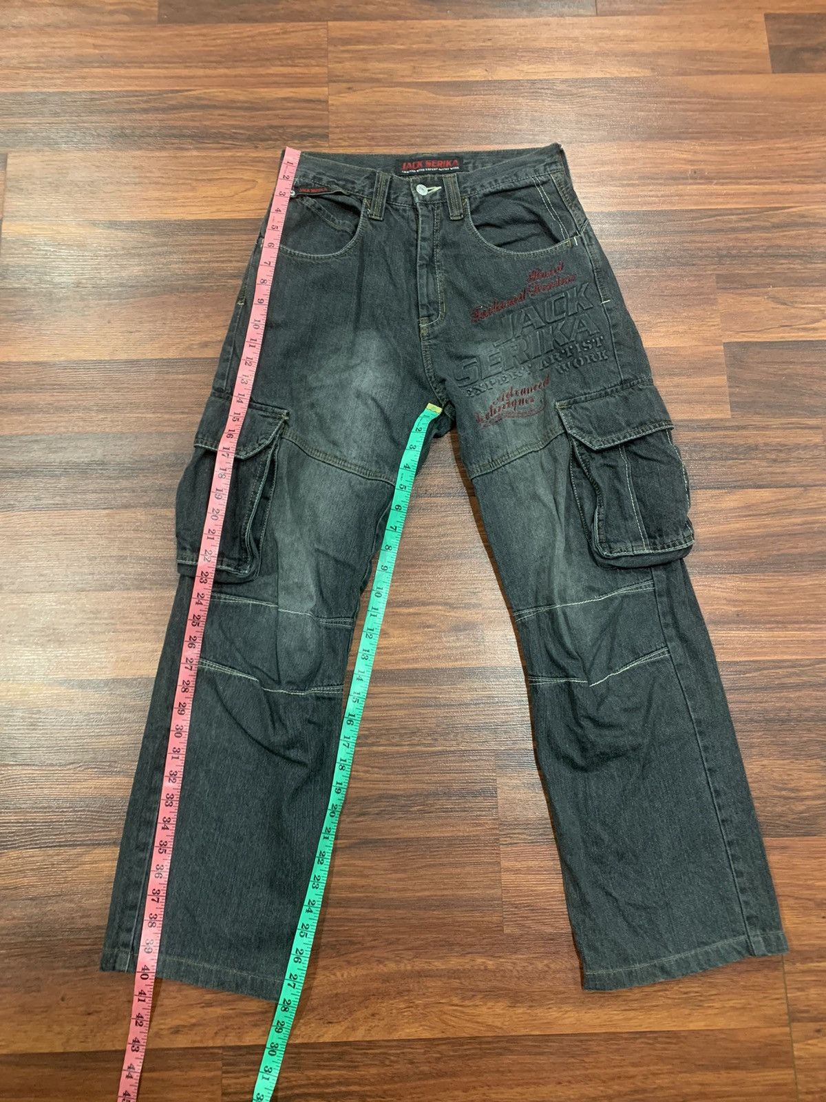 If Six Was Nine × Japanese Brand Jack Serika Baggy Jeans Size US 29 - 6 Thumbnail