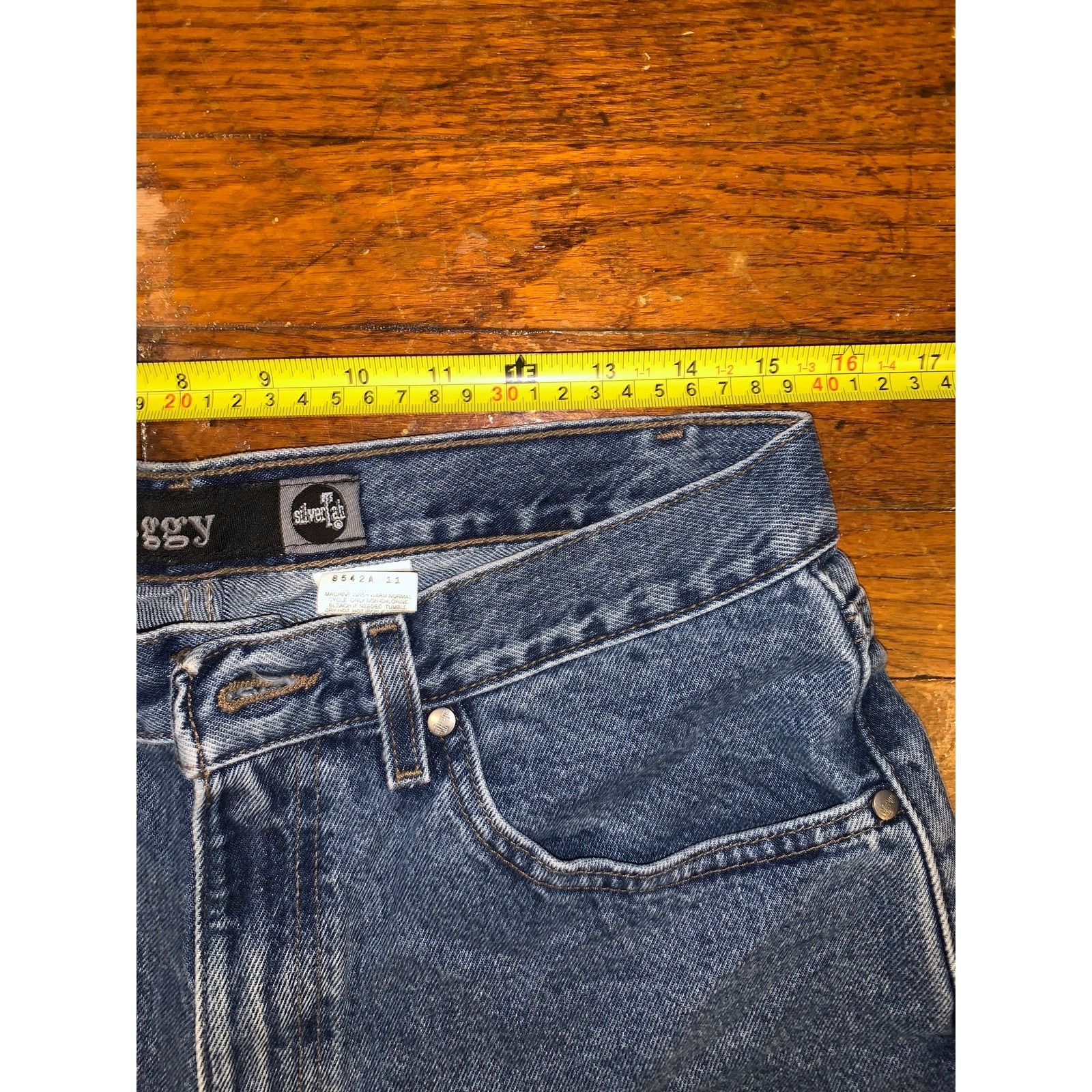 Levi's × Vintage 1999 Levi’s SilverTab Baggy Denim Shorts USA Size 32 Y2K Size US 32 / EU 48 - 9 Thumbnail