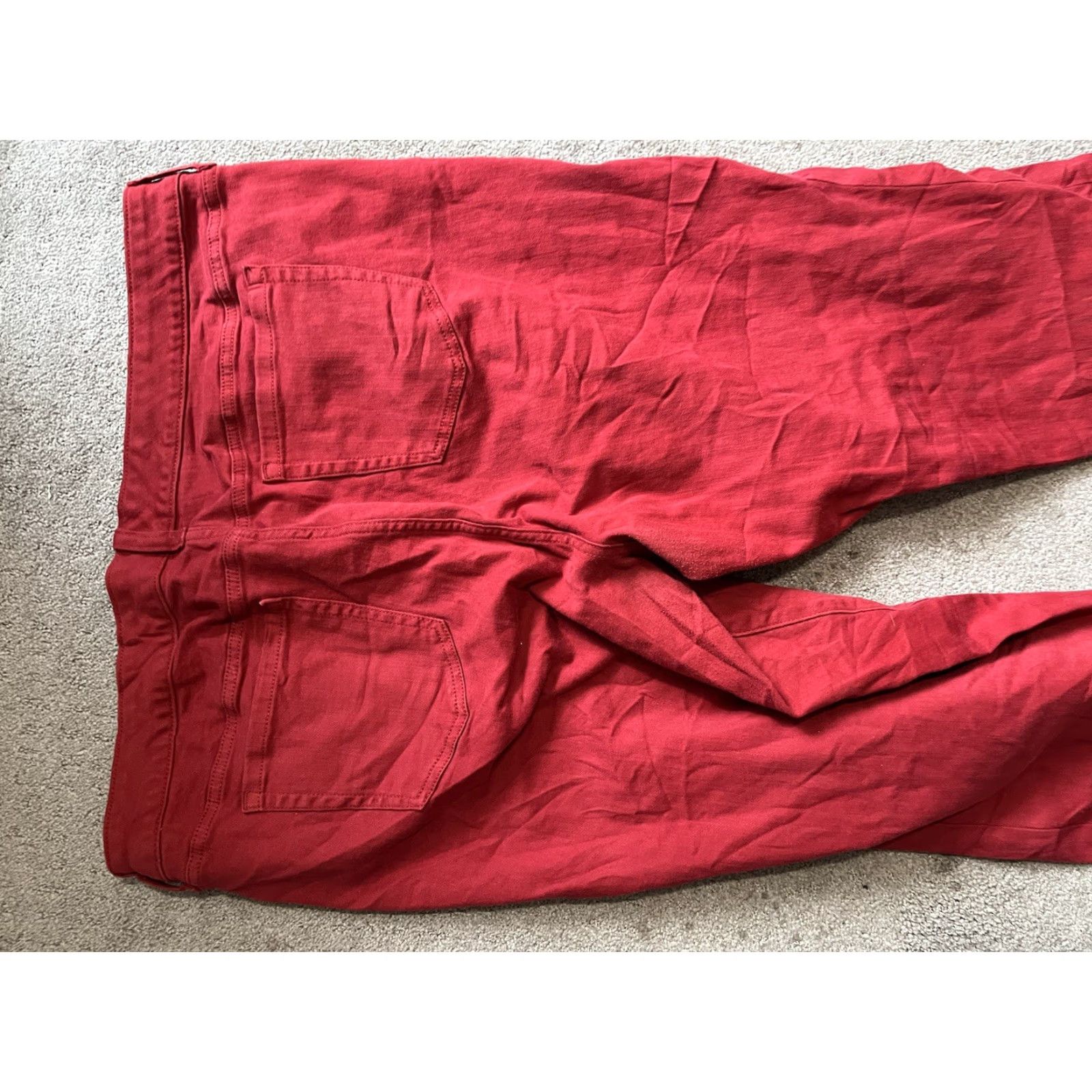 Torrid VINTAGE Torrid Perfect Boyfriend Jeans Women's Size 20 Red Stretch Size 42" / US 20 - 4 Thumbnail