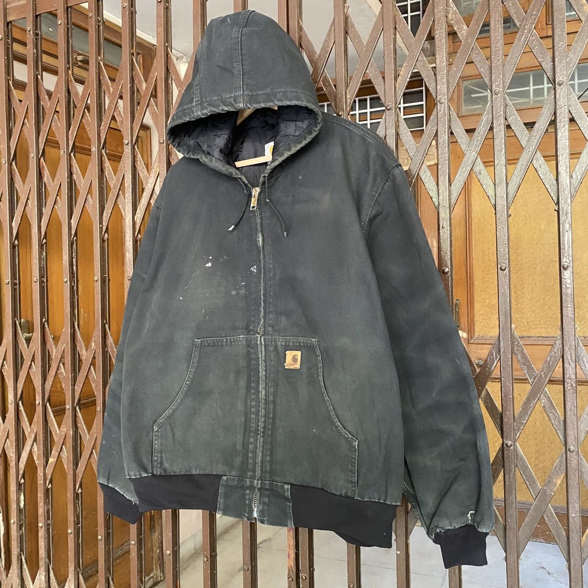 Carhartt Vintage Carhartt Black Active Jacket J280 BLK Size US XL / EU 56 / 4 - 2 Thumbnail