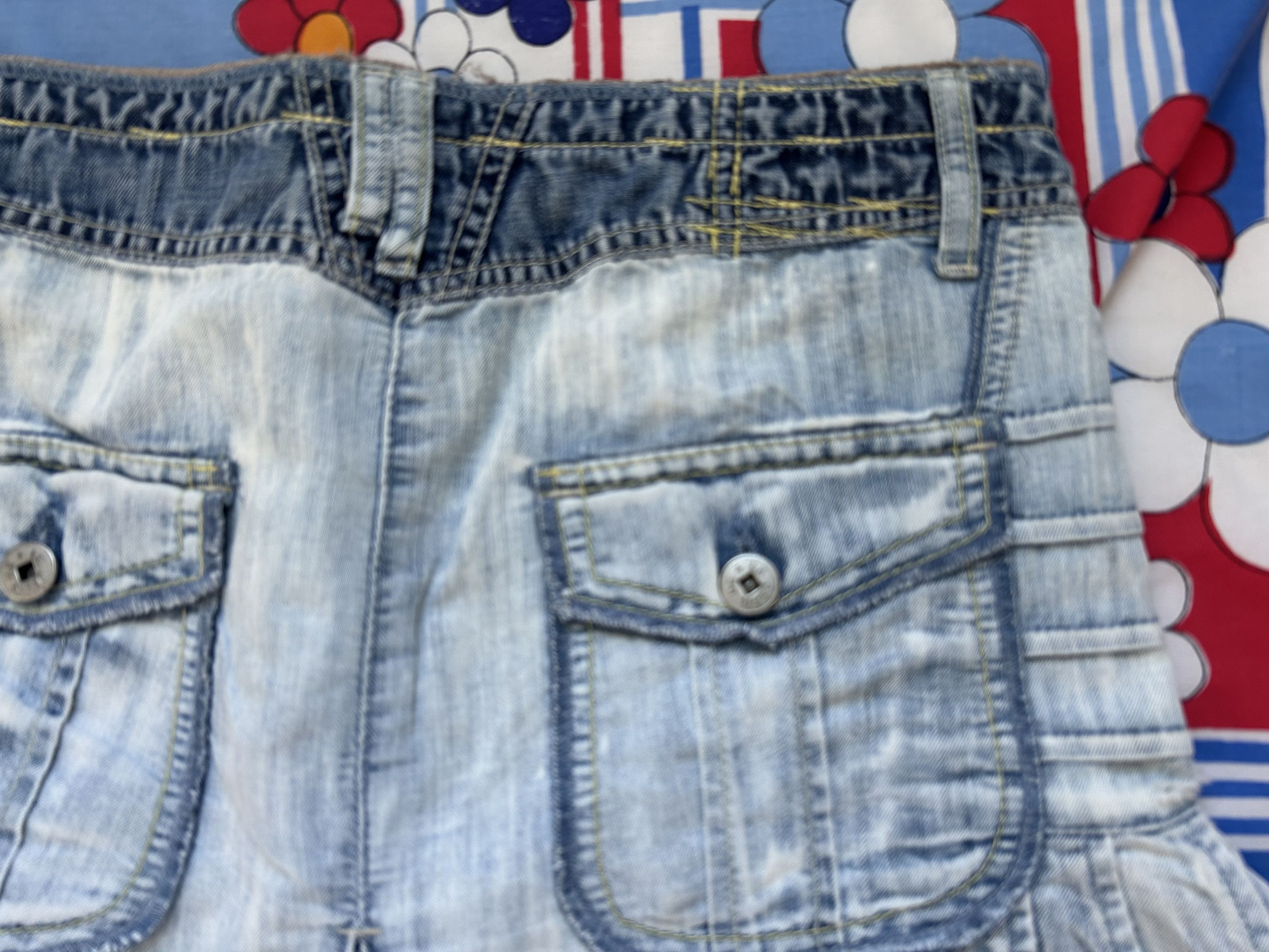 Marithe + Francois Girbaud Marithé + François Girbaud blue denim skirt Size 26" / US 2 / IT 38 - 4 Thumbnail