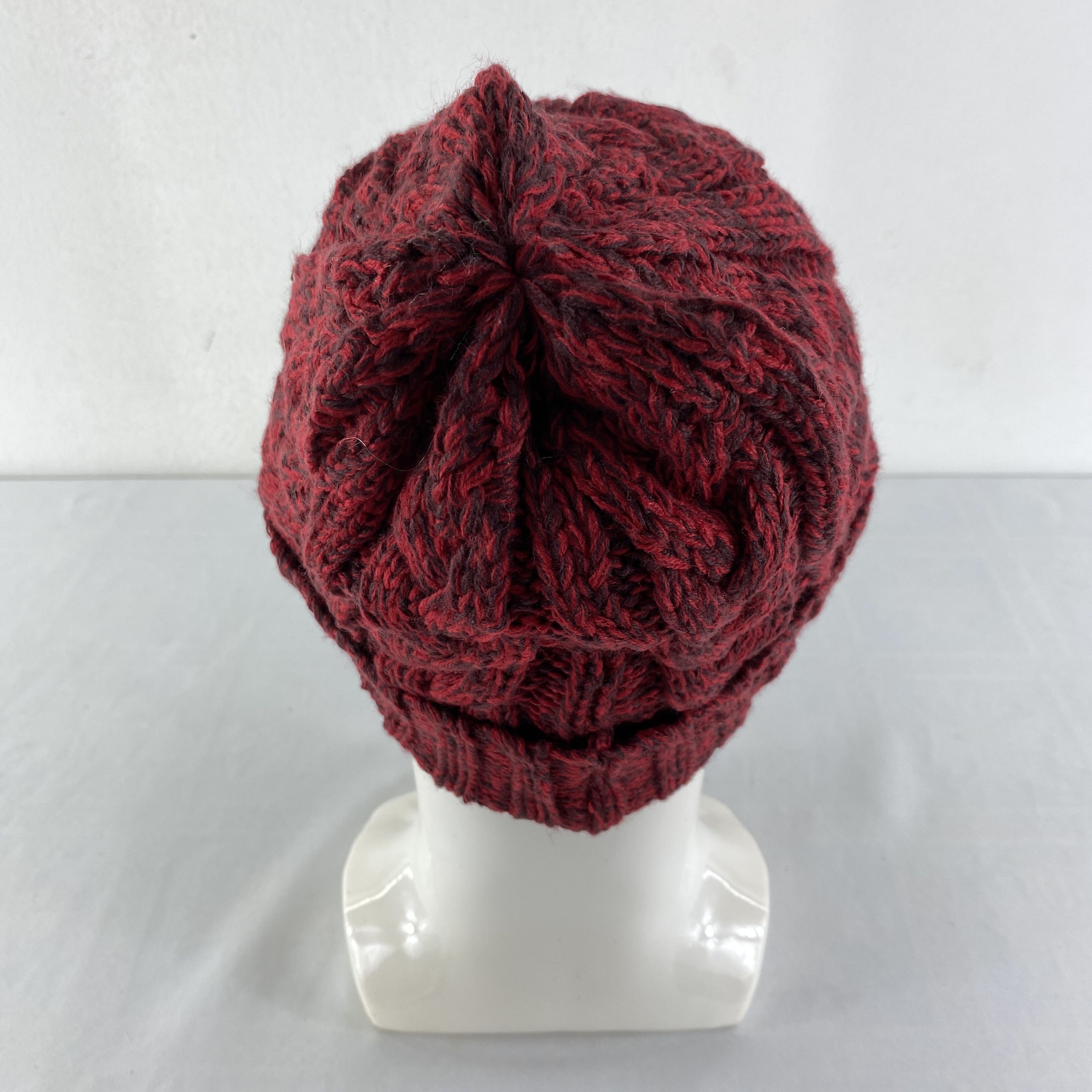 Japanese Brand Simple Plain Snow Cap Hat Beanie -BN614 Size ONE SIZE - 3 Thumbnail