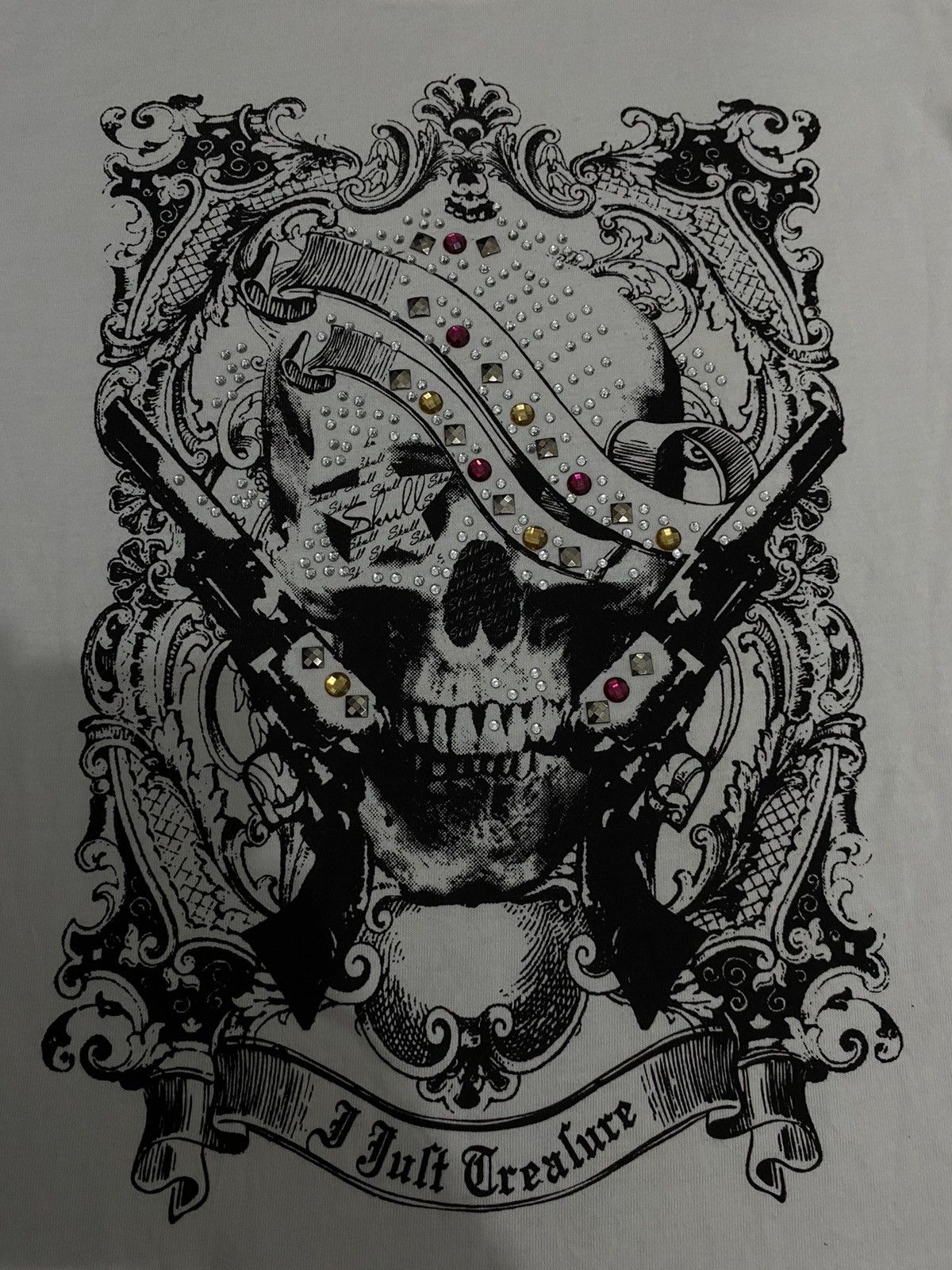 If Six Was Nine Y2K CHAMI CHAMI SKULL TSHIRT Size M / US 6-8 / IT 42-44 - 3 Thumbnail