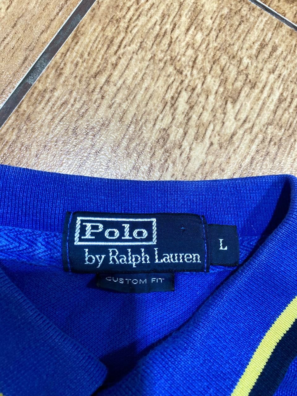 Polo Ralph Lauren Polo Ralph Lauren Polo Shirt Fine Quality Equestrian Patch Size US L / EU 52-54 / 3 - 2 Thumbnail