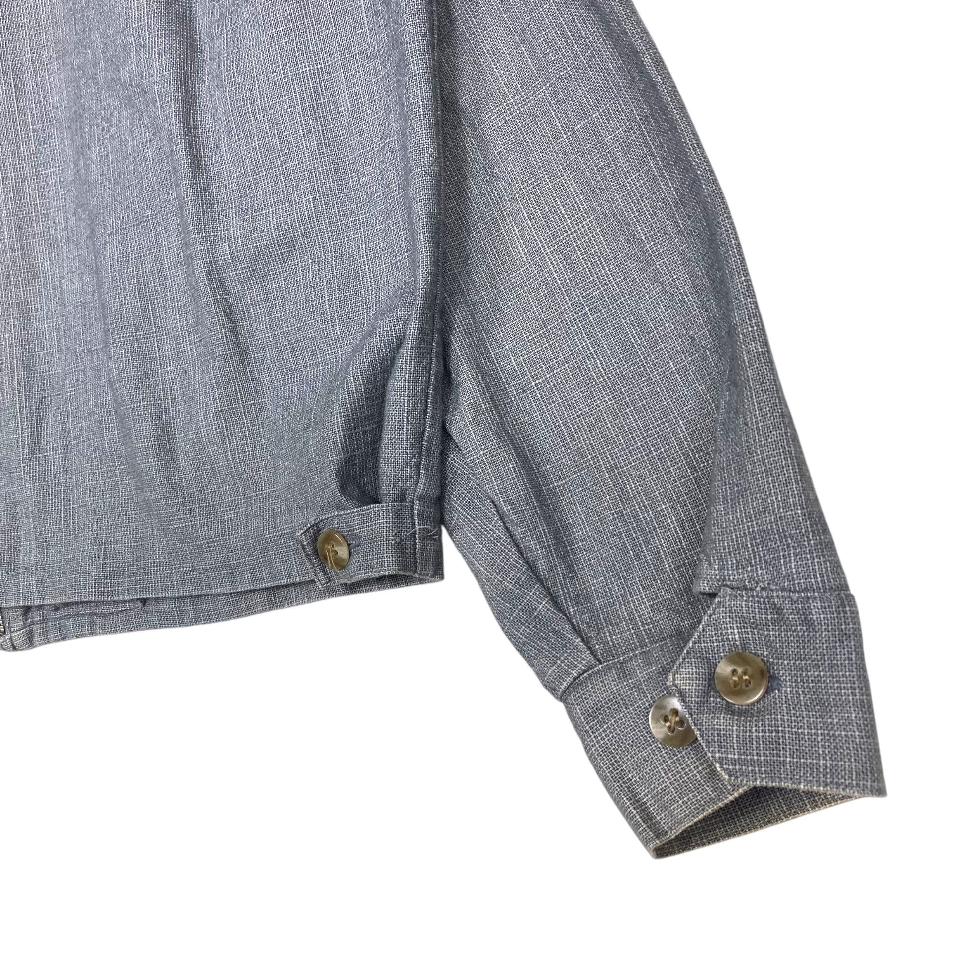Japanese Brand 💥 SLUMMING JAPAN CHAMBRAY BLOUSON JACKET Size US M / EU 48-50 / 2 - 8 Thumbnail