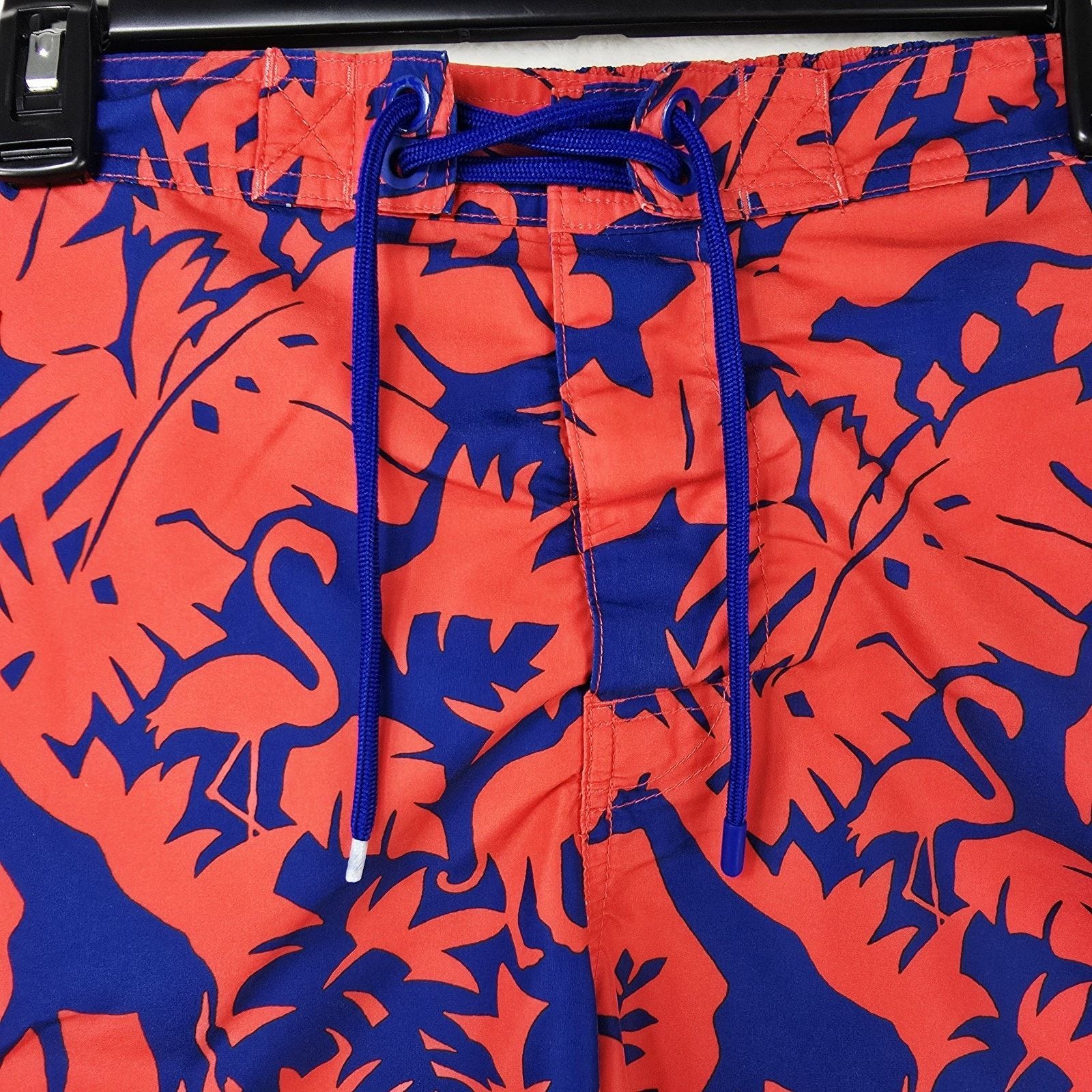 Polo Ralph Lauren Polo Ralph Lauren Swim Trunks Mens Large Red Floral Safari Size US 33 - 5 Thumbnail