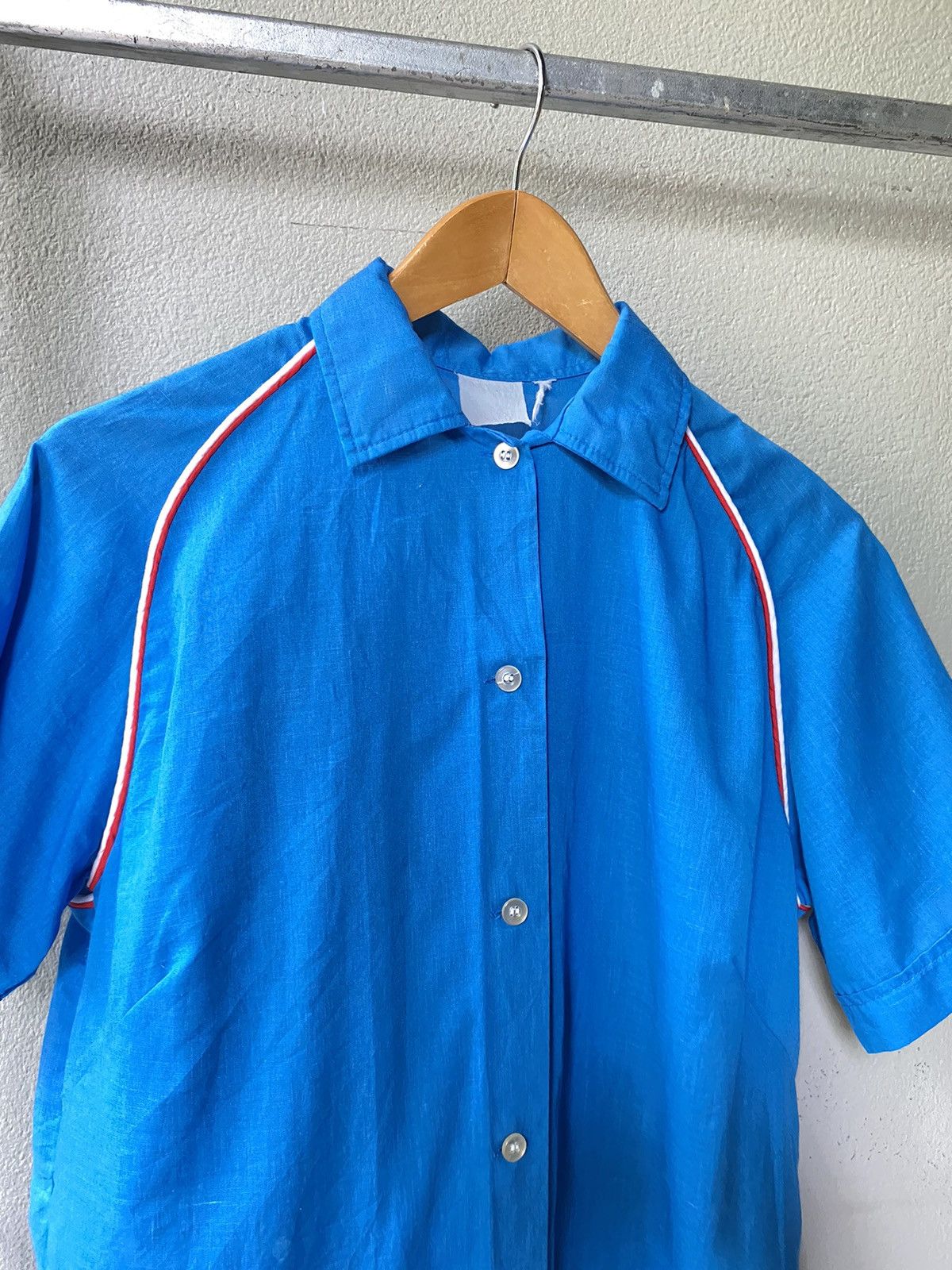 Vintage Go to hell demonstrators embroidery bowling shirt Size ONE SIZE - 7 Thumbnail