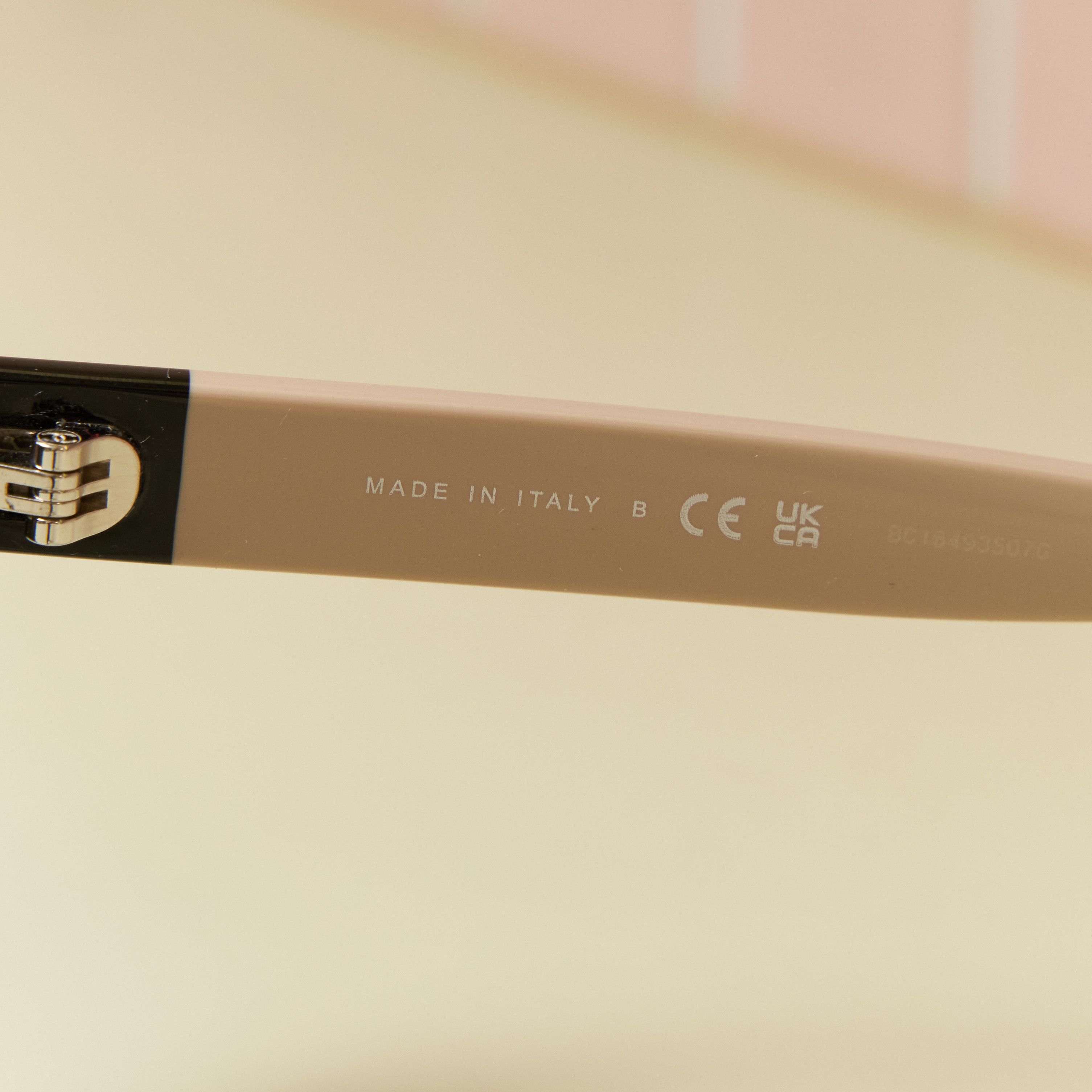 Chanel CHANEL 0CH3472 C534 Sunglasses BLACK/BEIGE Size ONE SIZE - 3 Thumbnail