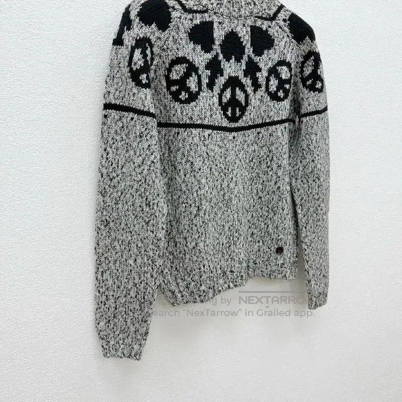 Moschino Moschino Gray Wool Blend Men's Sweater . Size US L / EU 52-54 / 3 - 2 Thumbnail