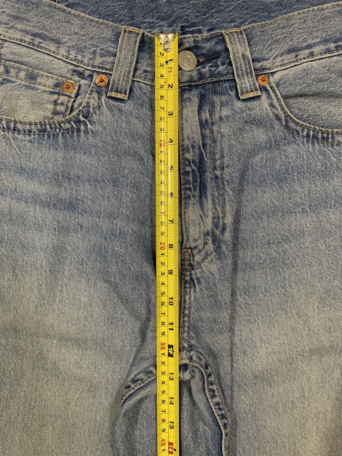 Levi's Vintage Clothing Vintage Y2K Levis Big E Stay Loose Straight Blue Wash Jeans Size US 34 / EU 50 - 19 Thumbnail