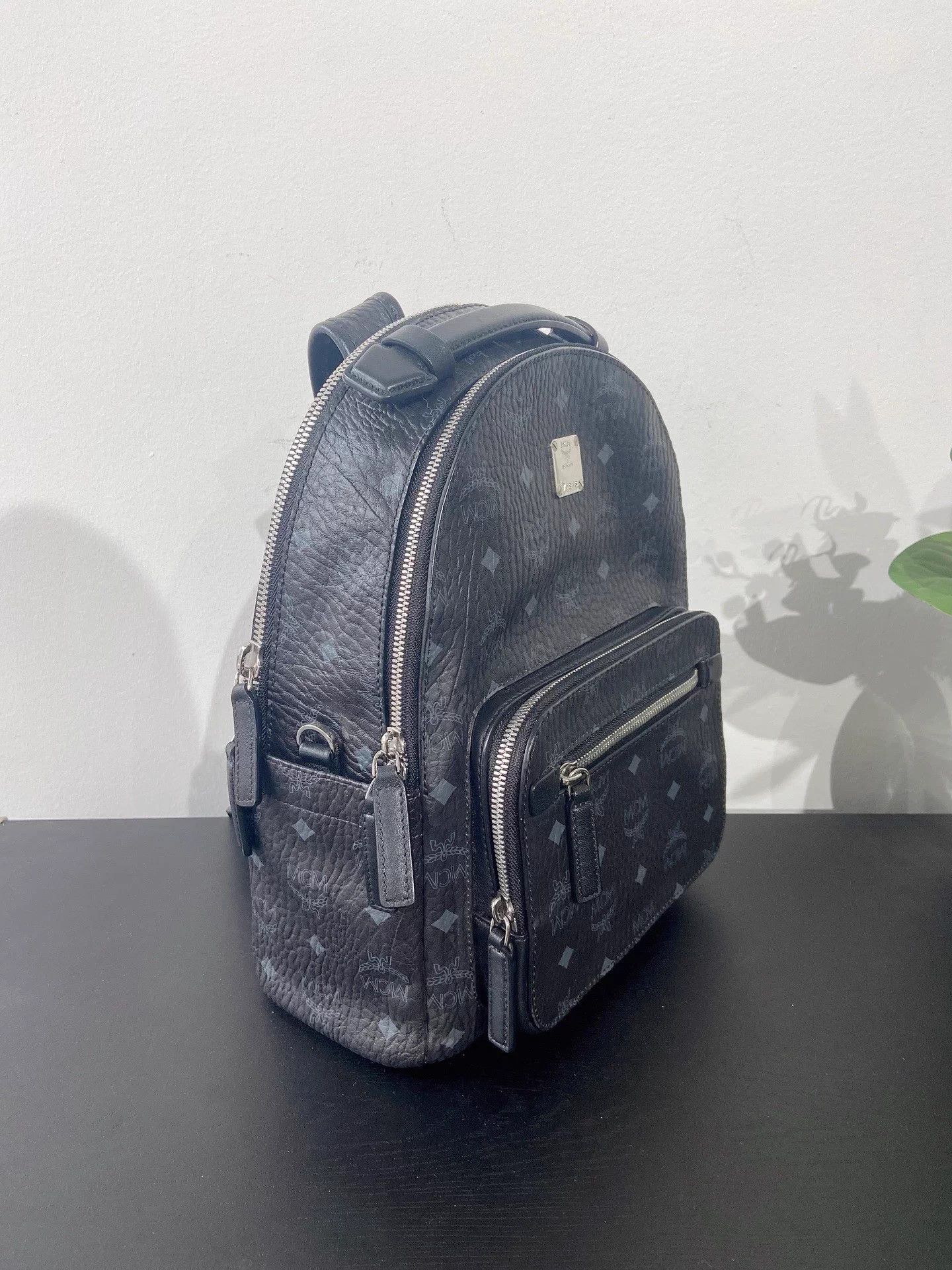 Issey Miyake MCM black small backpack 26x32x12 99 new Size ONE SIZE - 3 Thumbnail