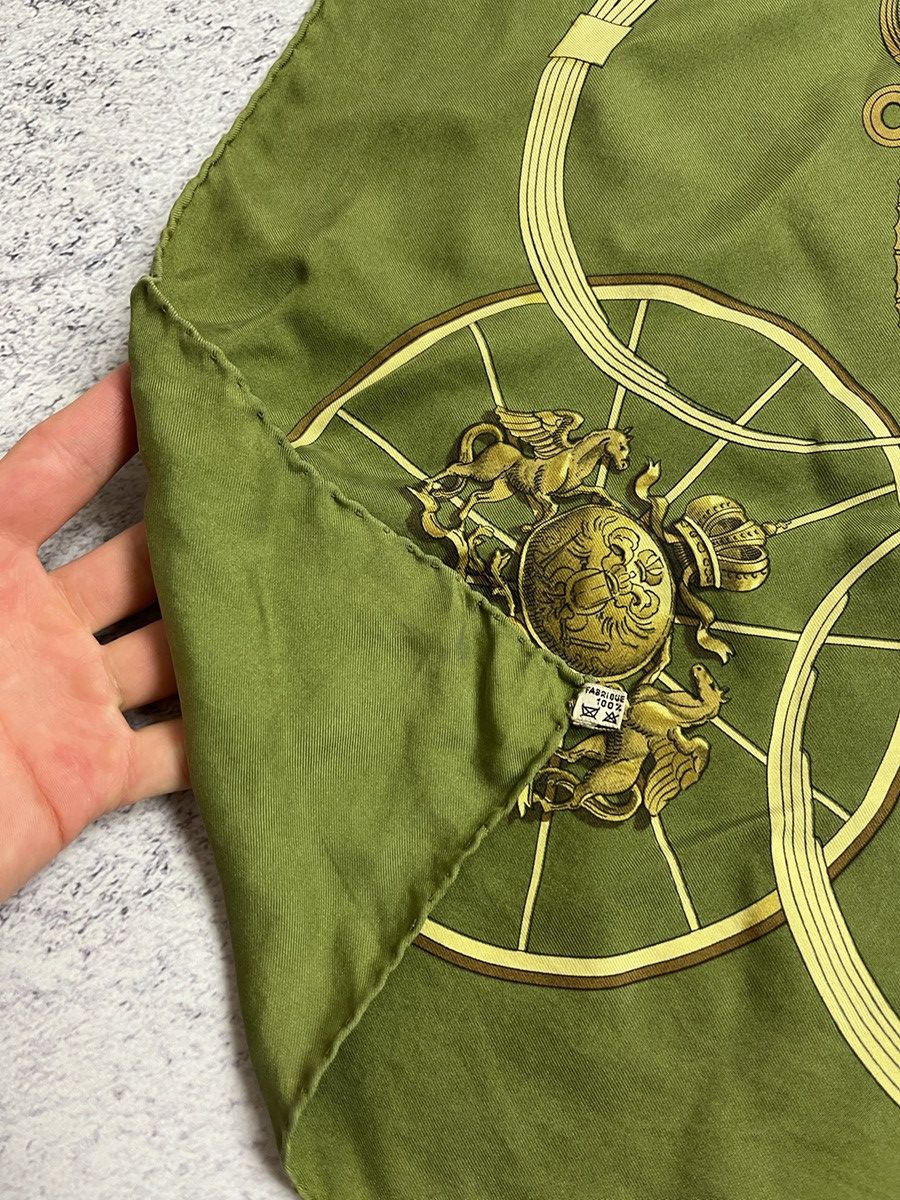 Hermes Vintage 90’s Hermes Springs Silk Scarf Philippe LeDoux Rare Size ONE SIZE - 19 Thumbnail