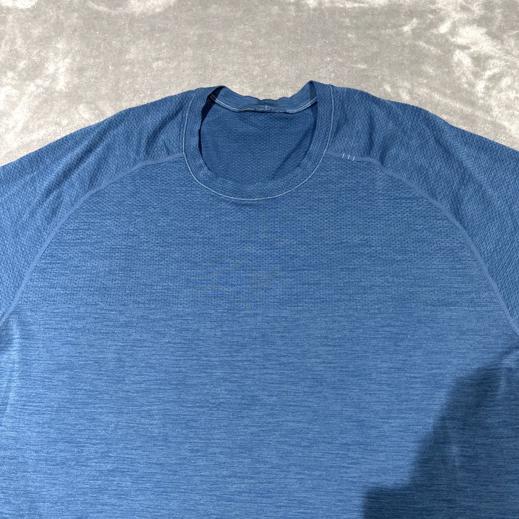Lululemon Lululemon Metal Vent Tech T-Shirt Mens XL Blue Short Sleeve Gym Train Athleisure Size US XL / EU 56 / 4 - 2 Thumbnail