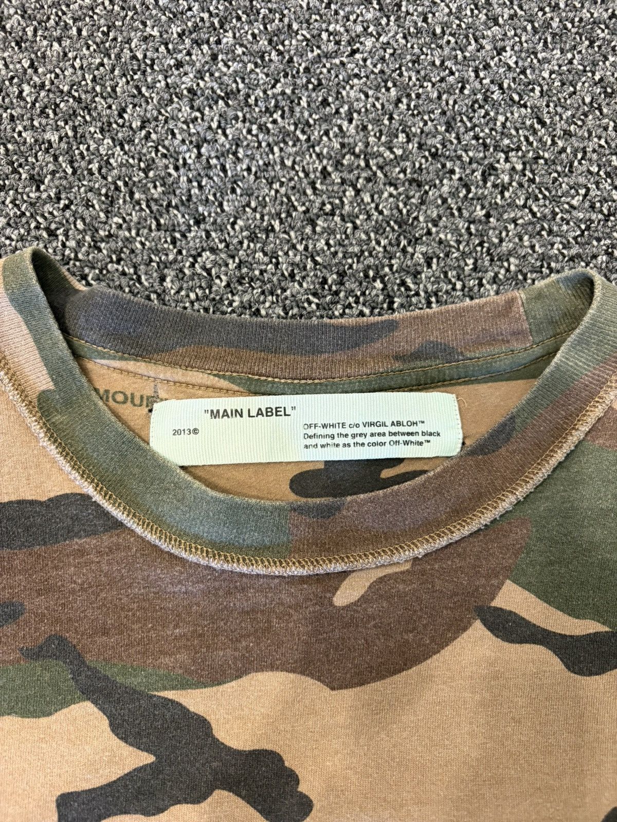 Off-White Off-White Camo Tee Size US S / EU 44-46 / 1 - 5 Thumbnail
