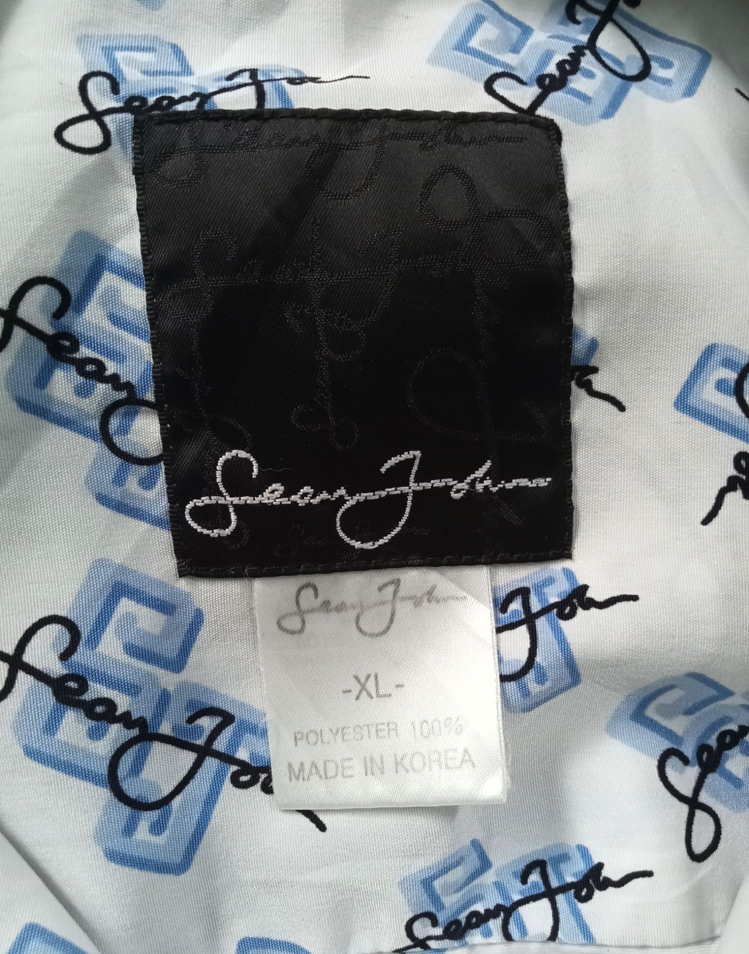 Sean John Sean John AOP Monogram Short Shirt's x Streetwear x Vintage Size US XXL / EU 58 / 5 - 2 Thumbnail